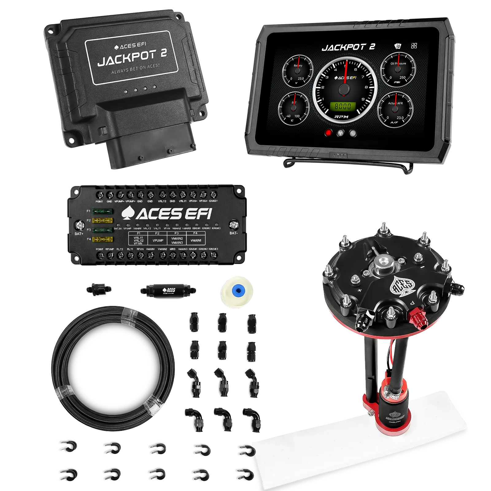 Jackpot 2 Hemi EFI Fuel Kits