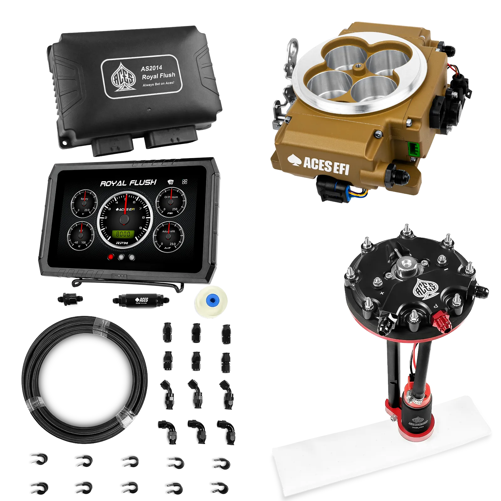 Kits de combustible Royal Flush