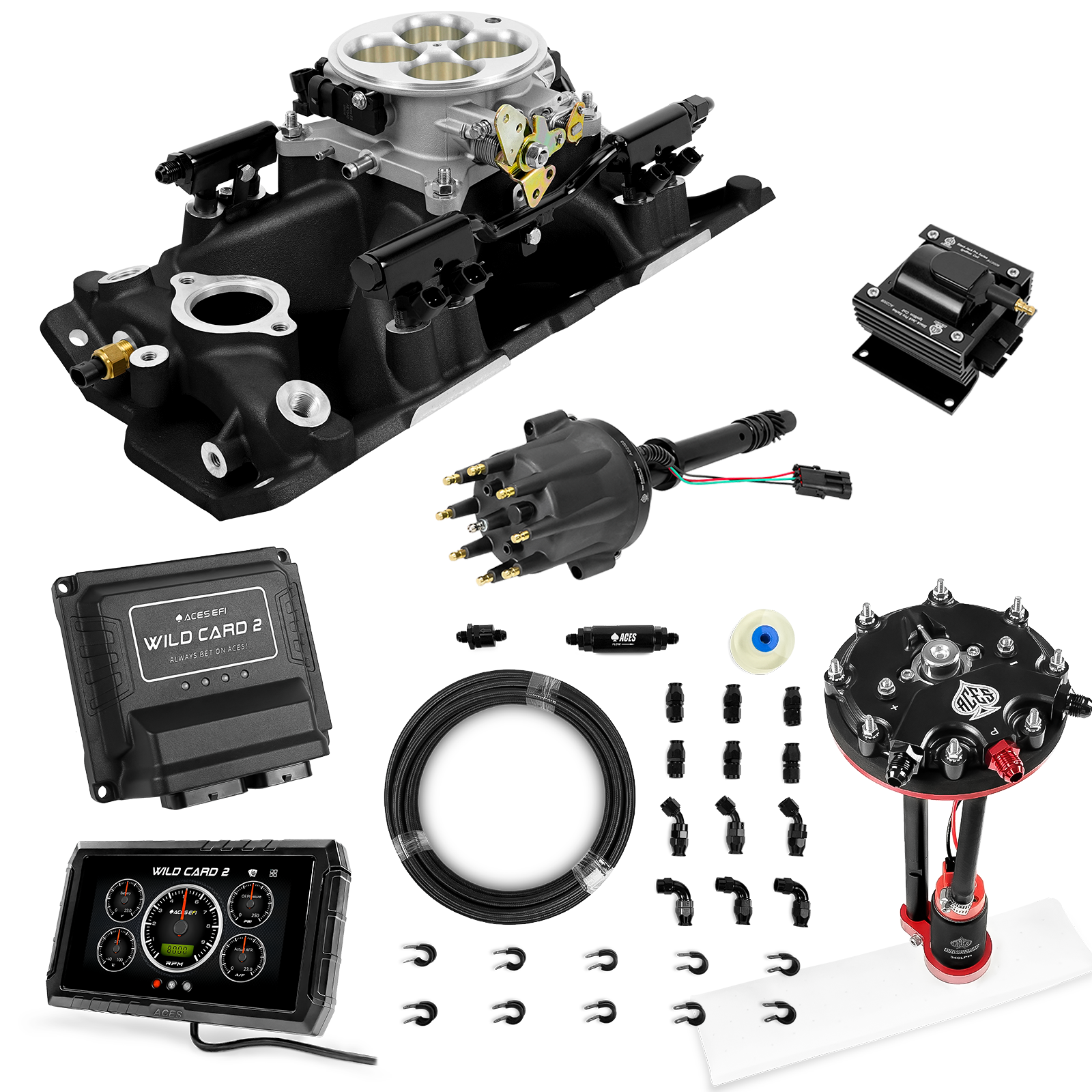 Wild Card Sequential EFI Master Kits (800 HP)