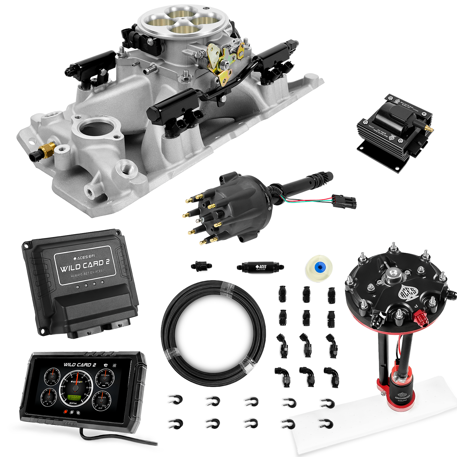 Wild Card Sequential EFI Master Kits (800 HP)