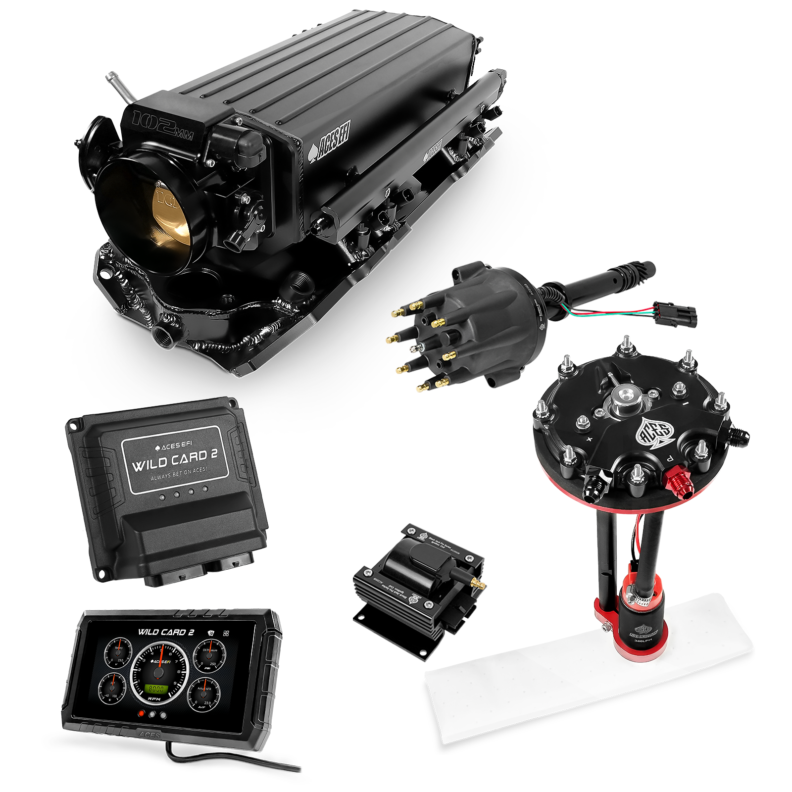 Wild Card Sequential EFI Master Kits (800 HP)