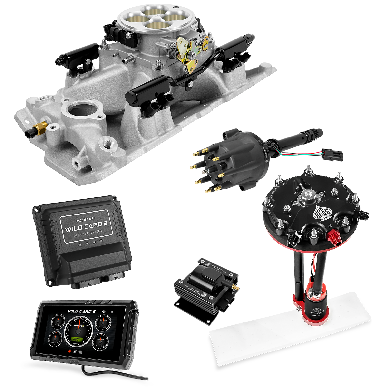 Wild Card Sequential EFI Master Kits (800 HP)