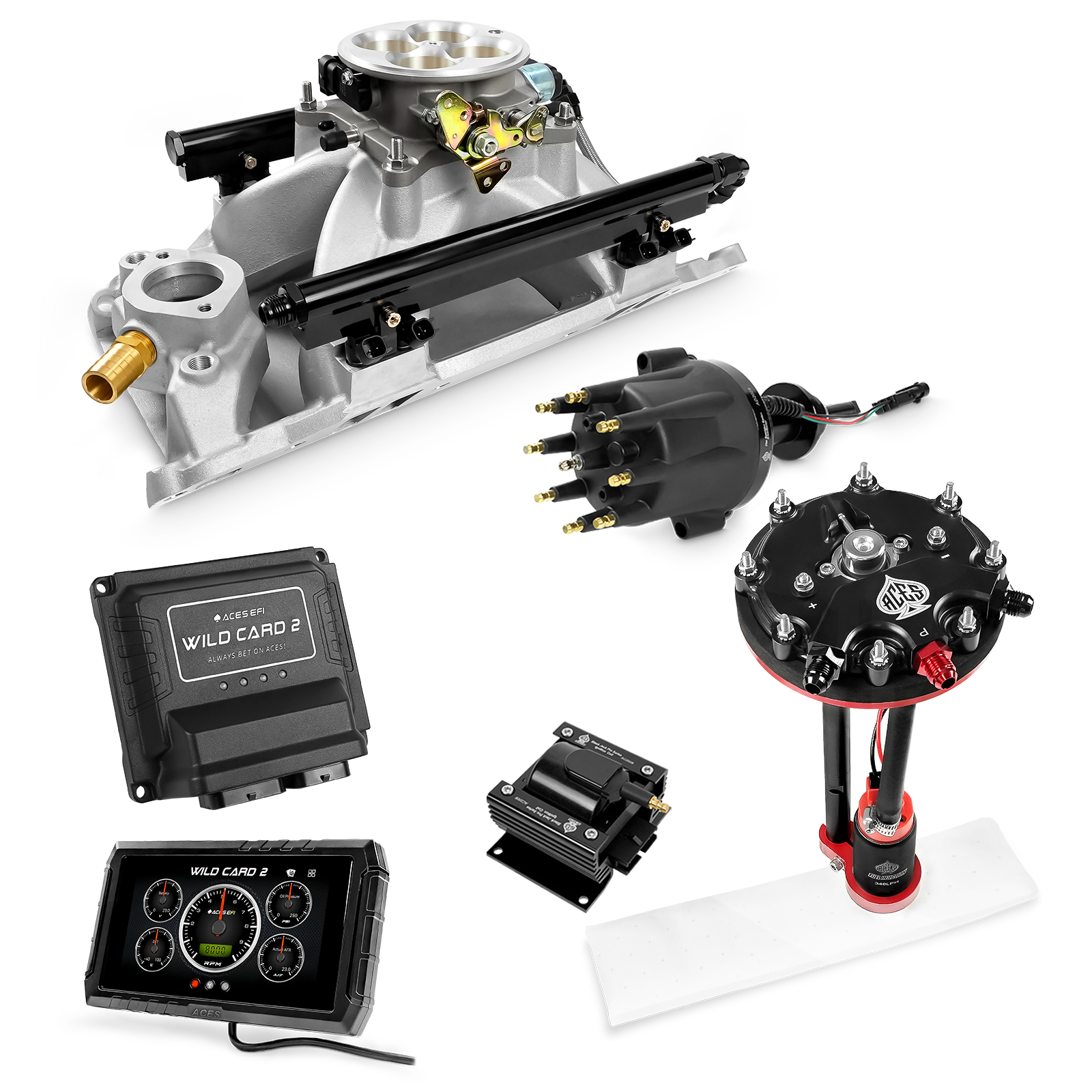 Wild Card Sequential EFI Master Kits (800 HP)