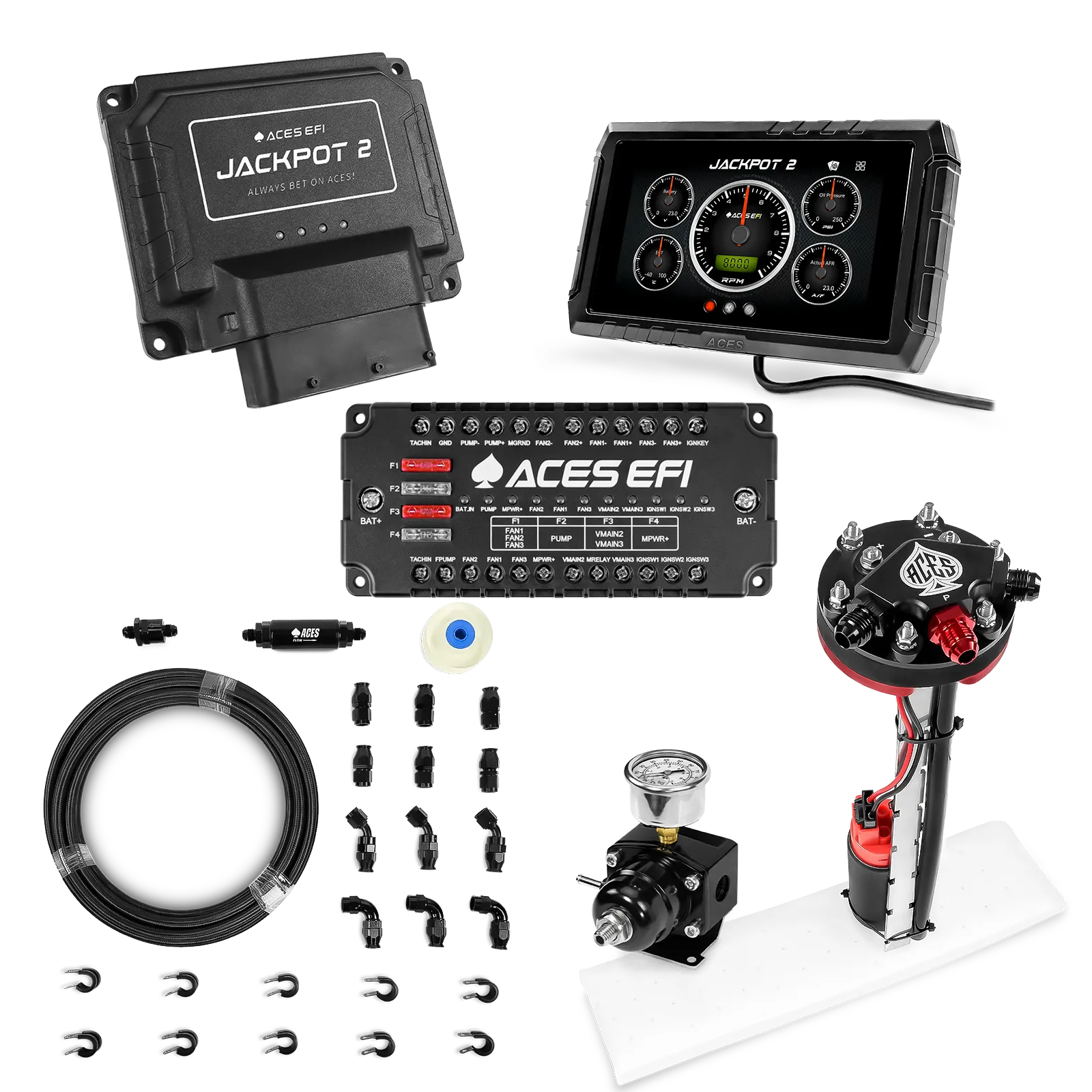 Jackpot 2 Hemi EFI Fuel Kits