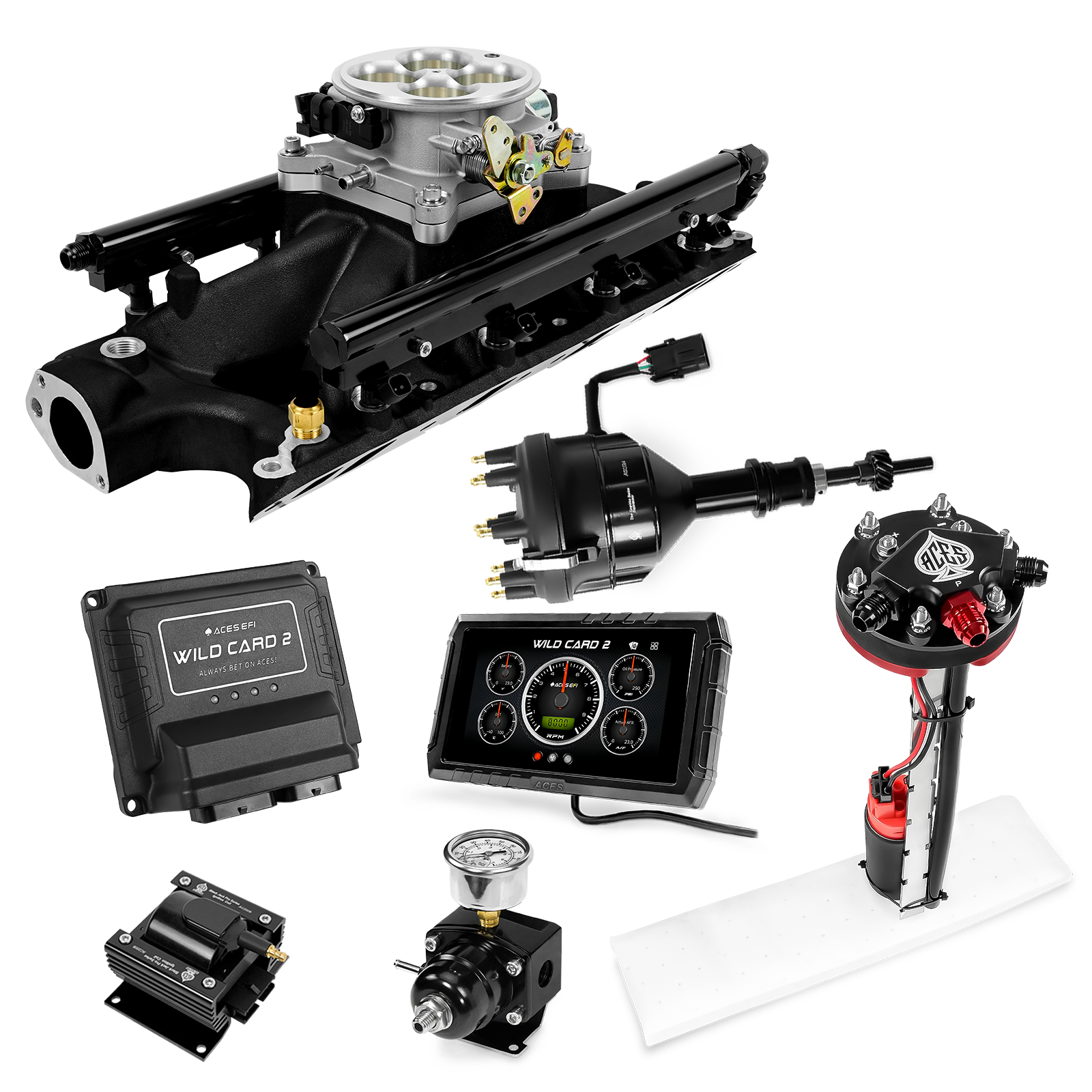 Wild Card Sequential EFI Master Kits (800 HP)