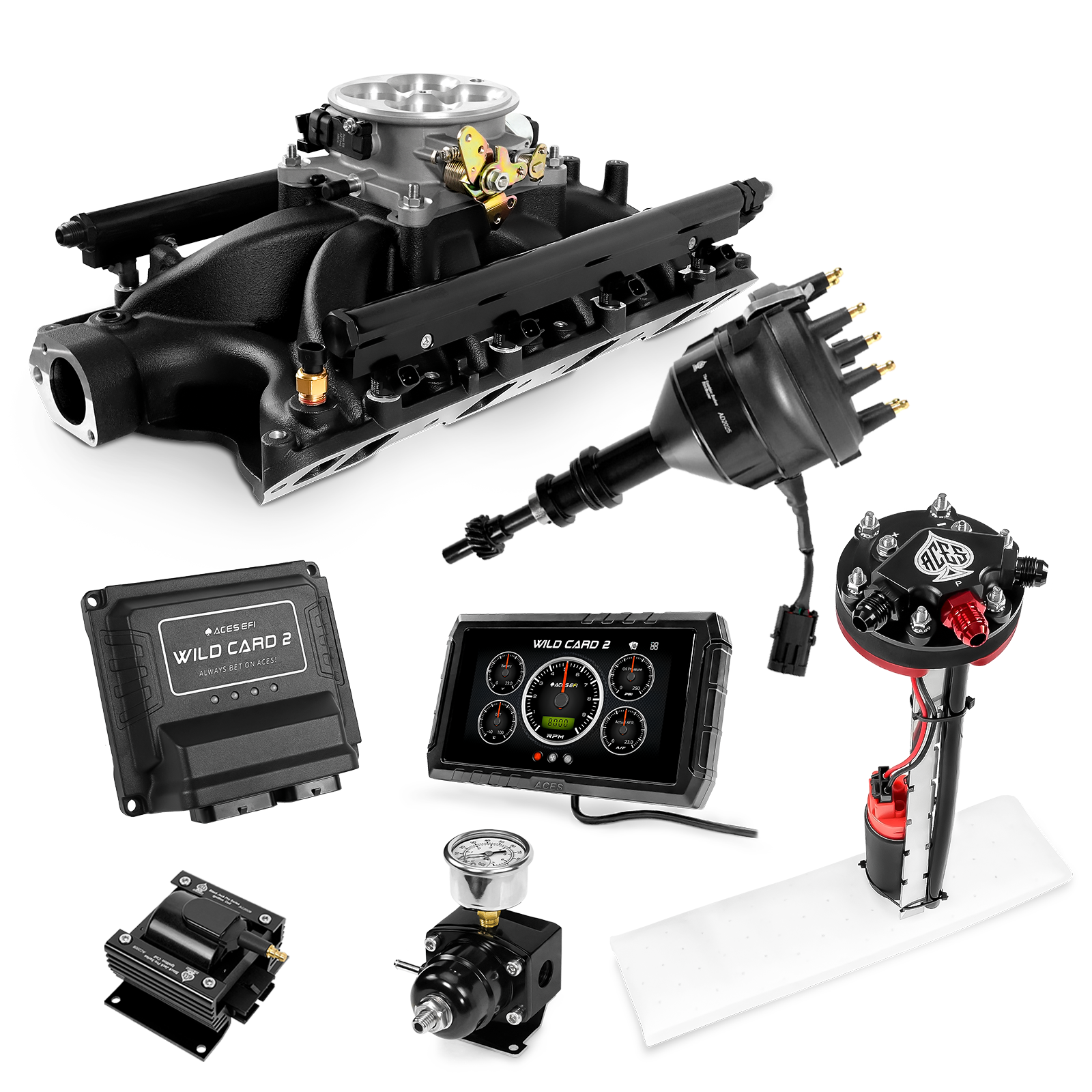 Wild Card Sequential EFI Master Kits (800 HP)