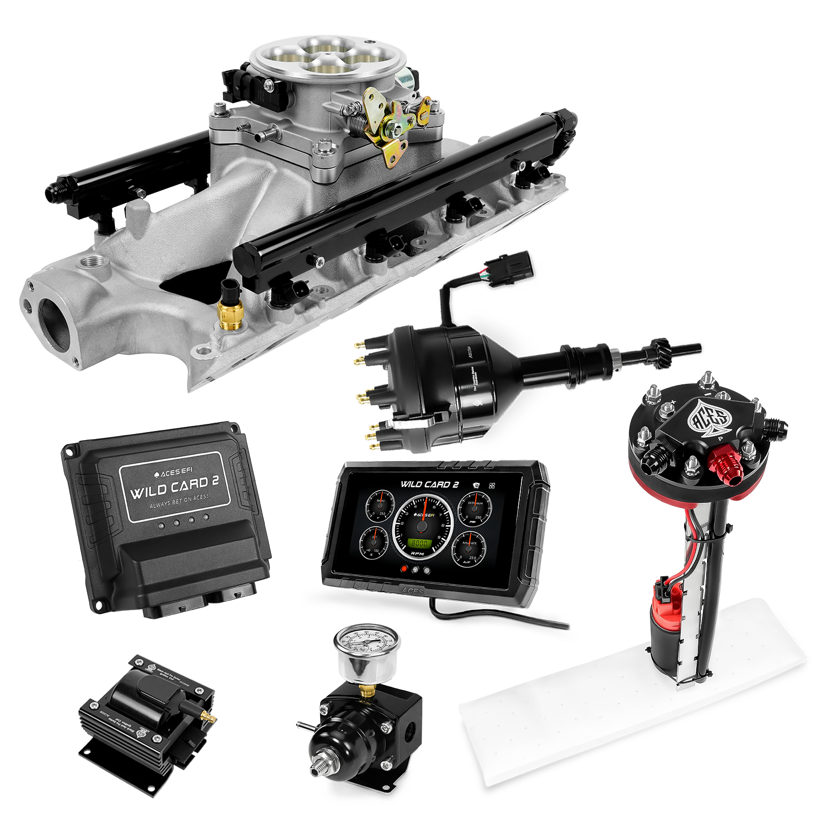 Wild Card 2 Sequential EFI Master Kits (500 HP)