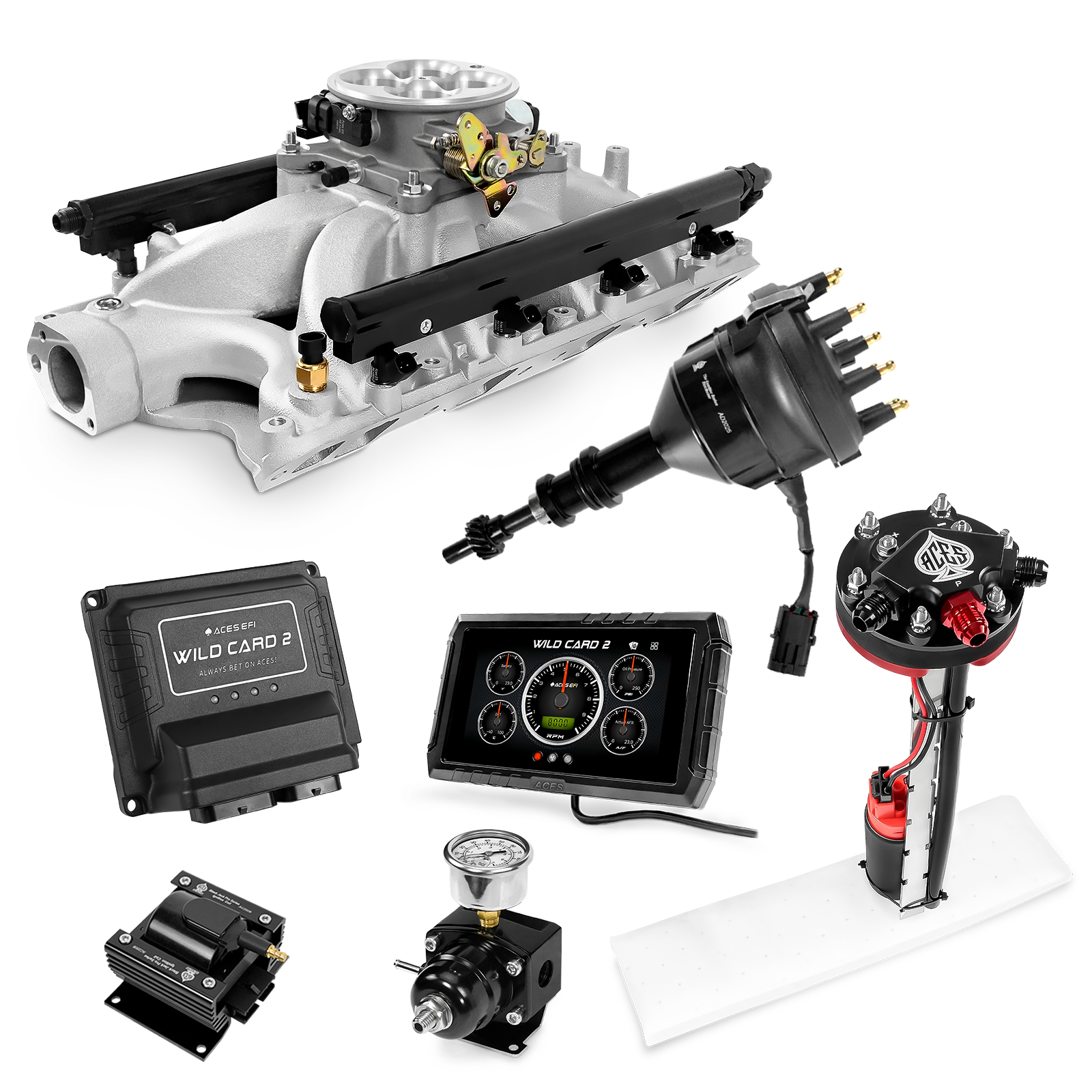 Wild Card 2 Sequential EFI Master Kits (500 HP)