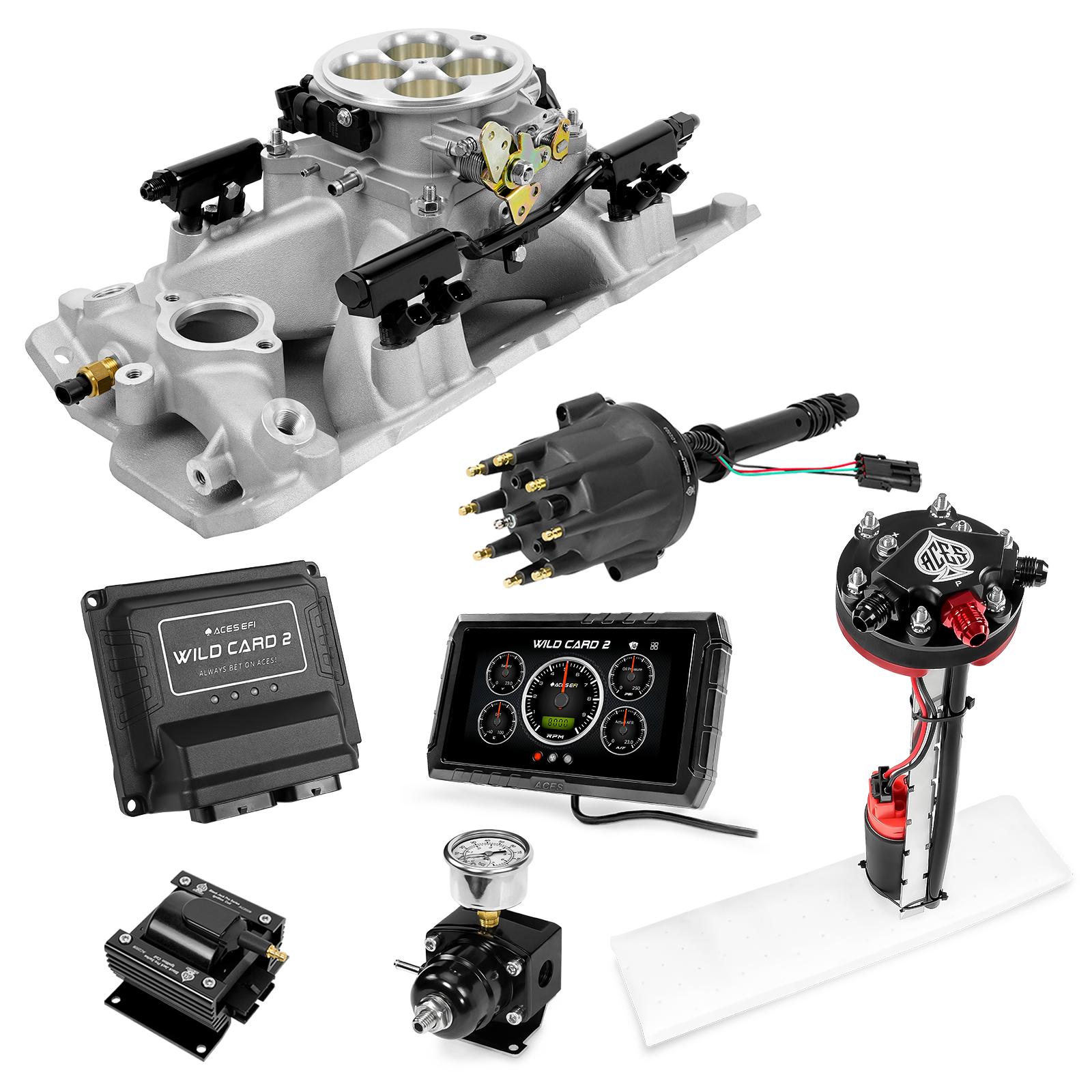 Wild Card 2 Sequential EFI Master Kits (500 HP)