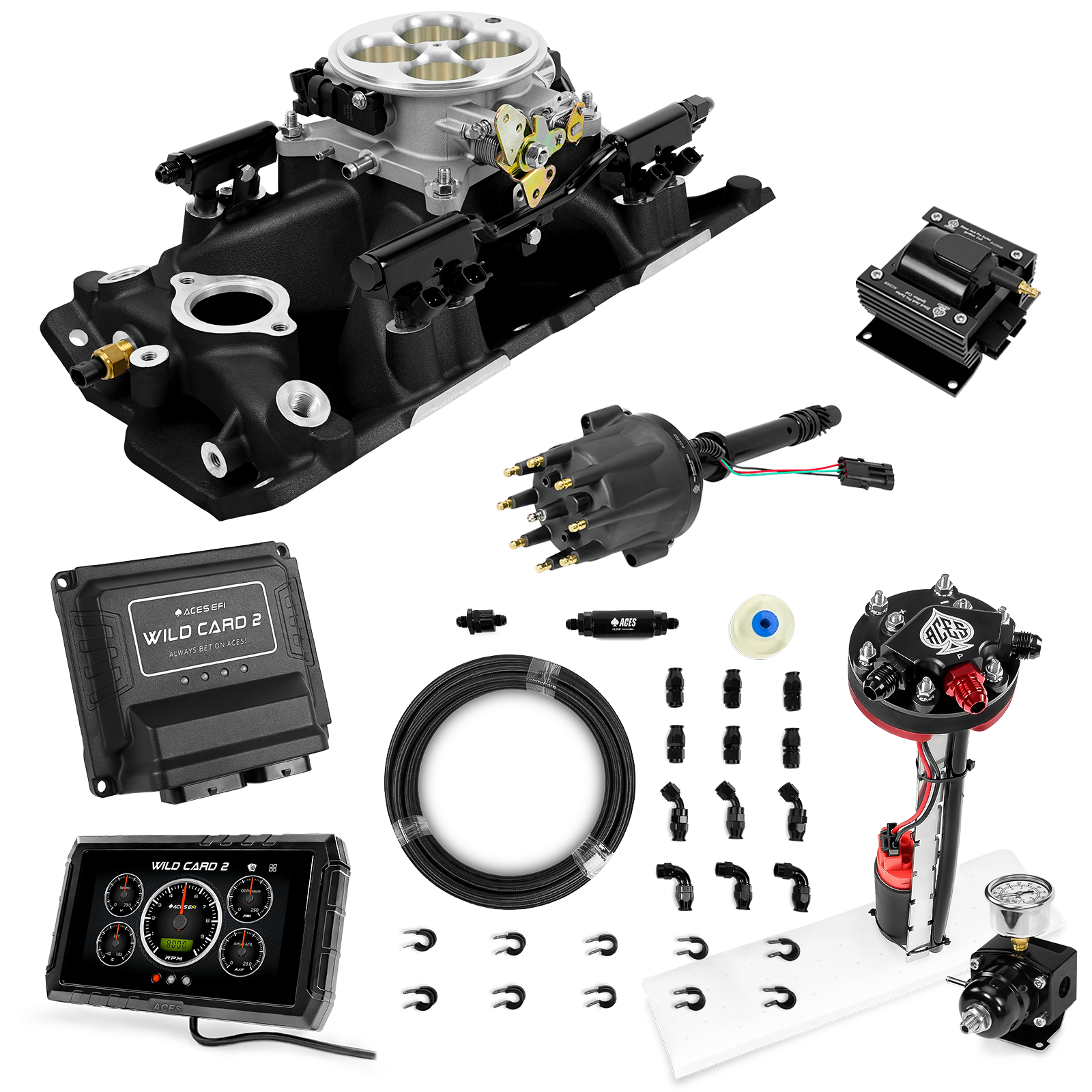 Wild Card Sequential EFI Master Kits (800 HP)
