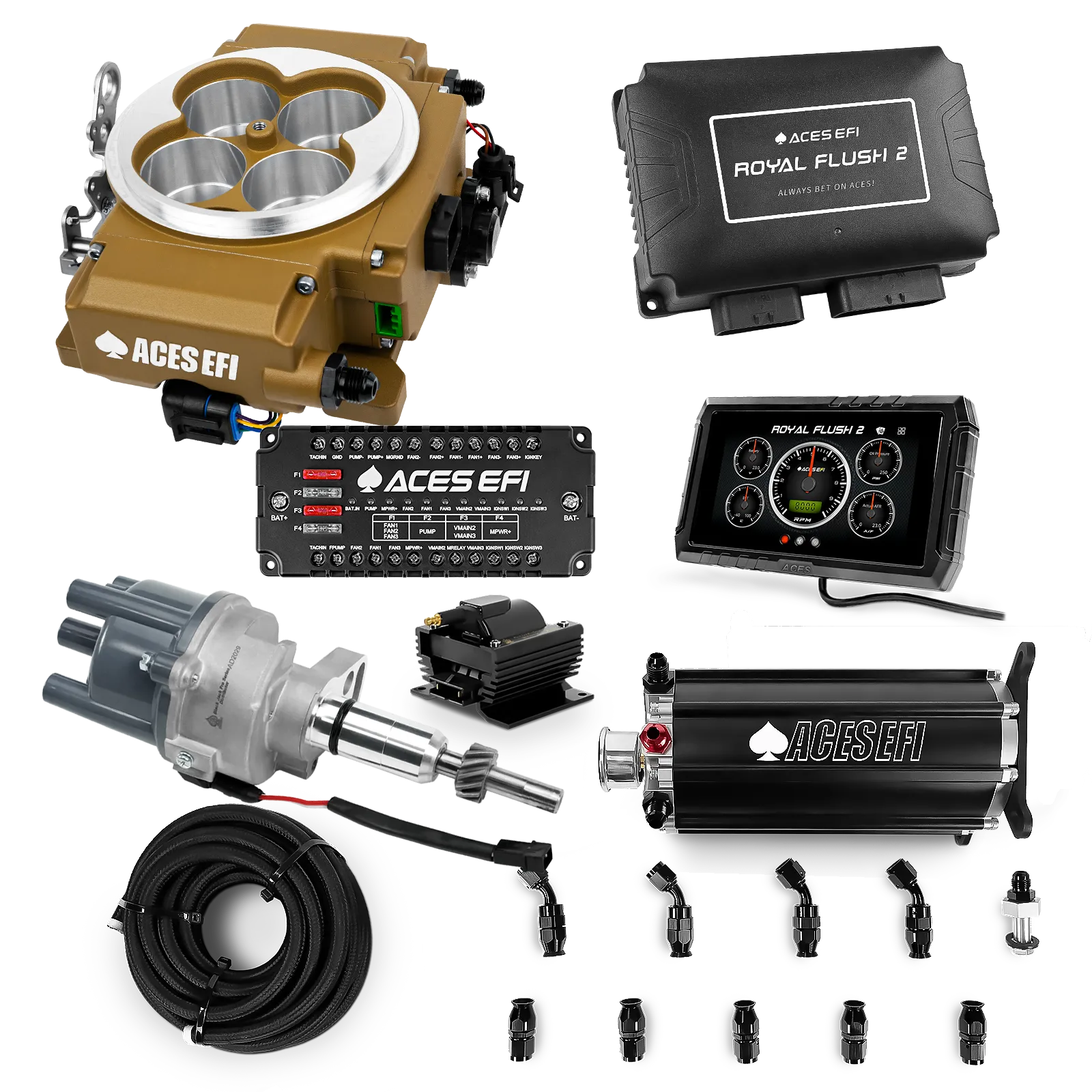 Royal Flush 2 Master Kits (Gold)