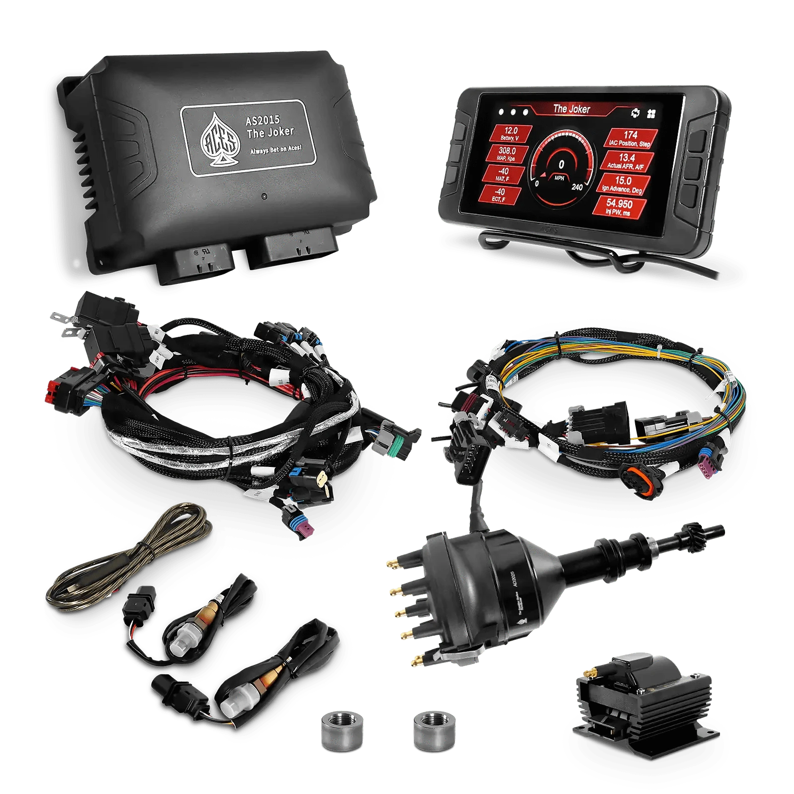 Aces Fuel Injection + Ford 351W Distributor & Coil The Joker EFI (Standalone)