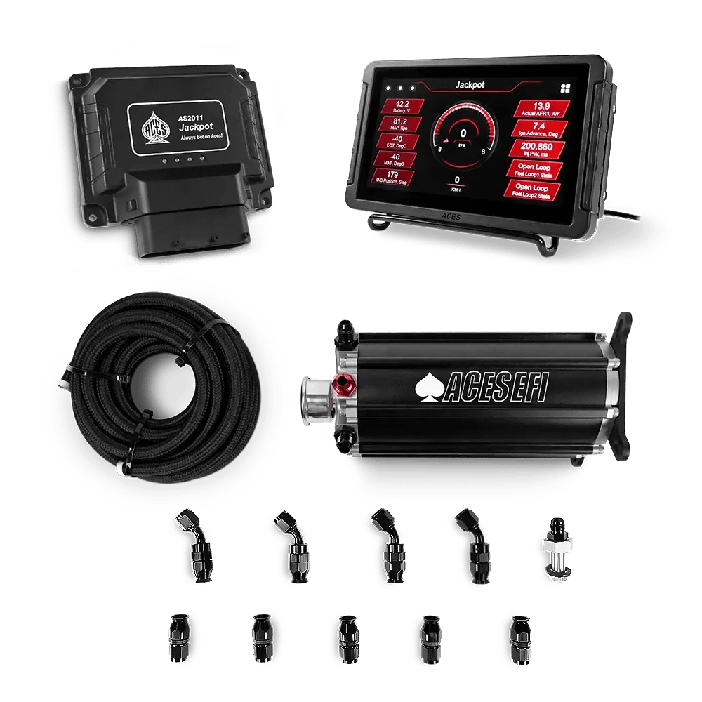 Aces Fuel Injection Jackpot LS (DBC & Manual Trans) / Command Center 2 Surge Tank Jackpot LS EFI System - Fuel Kits