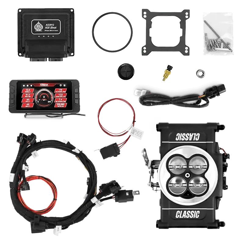 Aces Fuel Injection, Inc. Killshot Classic 4-bbl EFI System