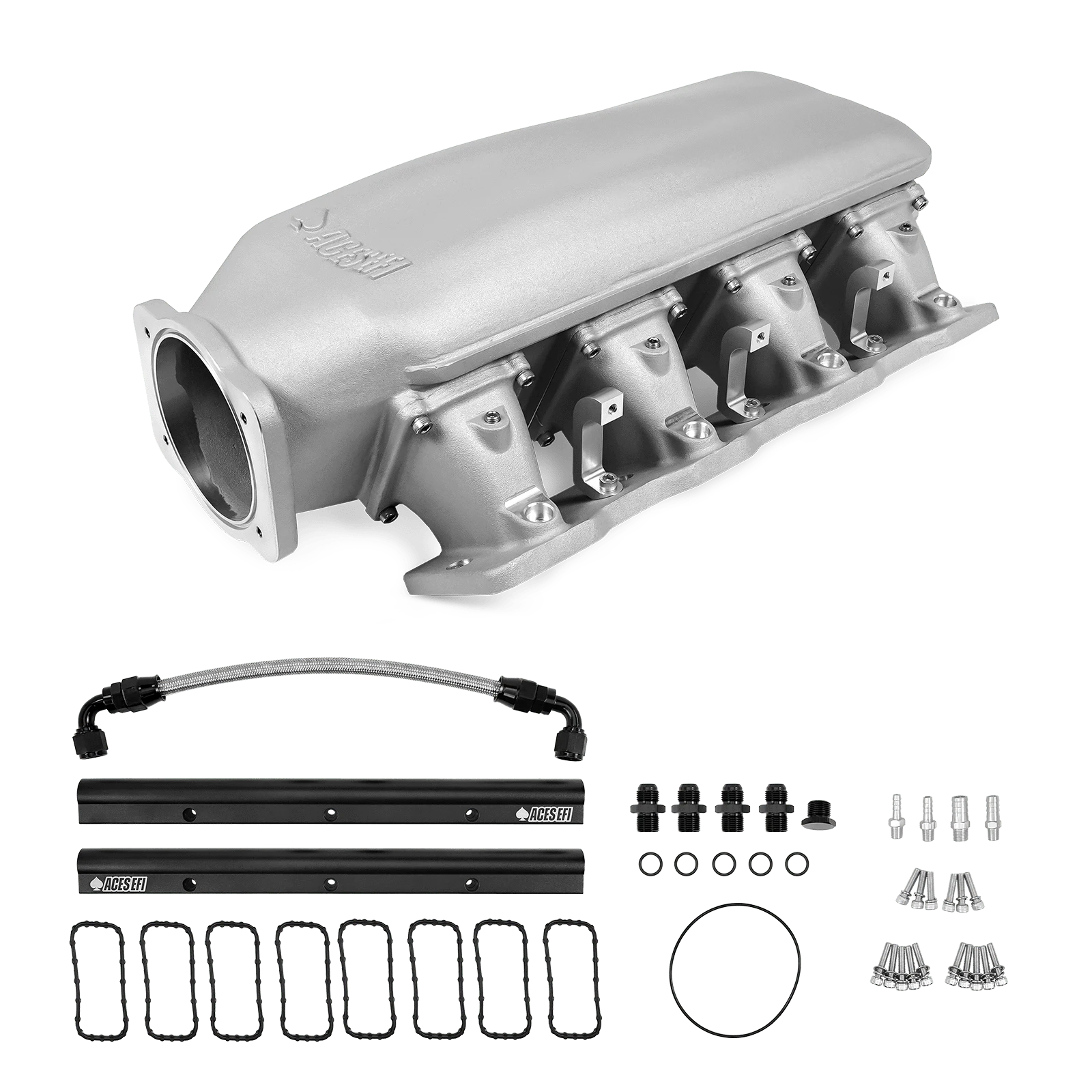 Aces Fuel Injection, Inc. LS1 Cast Aluminum Gamblers Edge Intake Manifold (Cathedral Port)