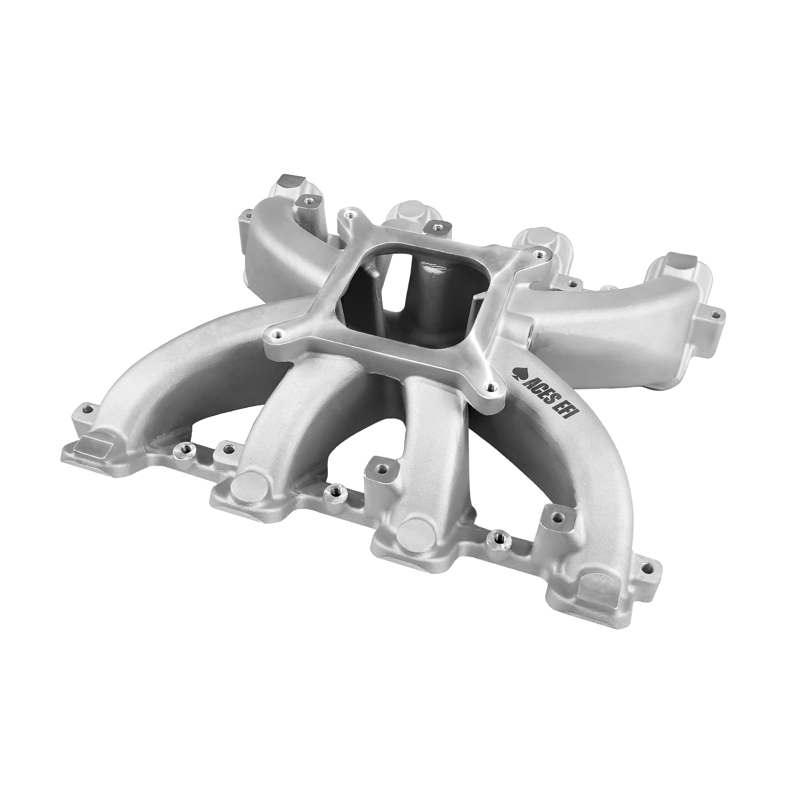 Aces Fuel Injection, Inc. Mid-Rise, Single Plane, Carb Style, Cast, 4150 Style LS Intake Manifold