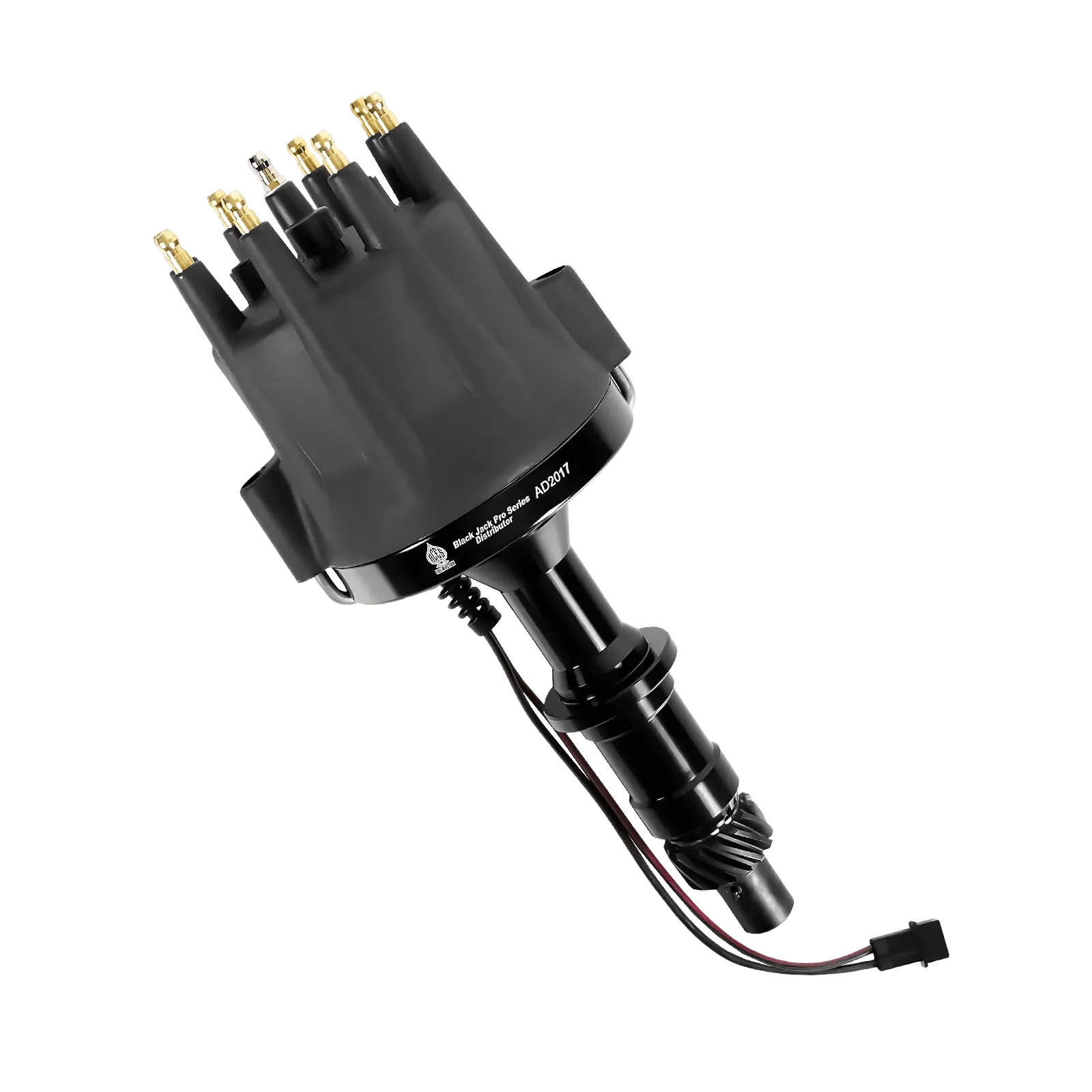 ACES Fuel Injection. Pontiac 326-455 Mag Pick Up Distributor Black Jack Pro Distributor