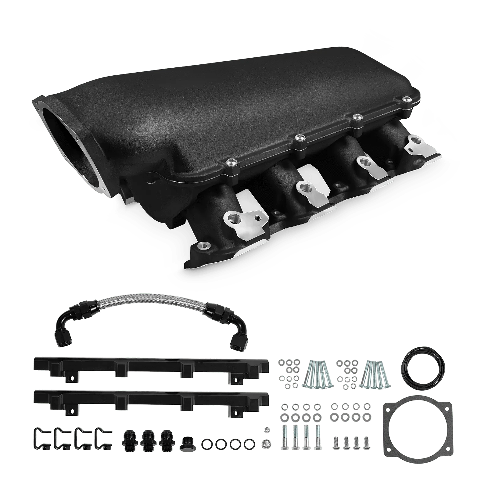 Aces Fuel Injection, Inc. Rectangle / Black Low-Ram, Cast, 102mm LS Intake Manifold