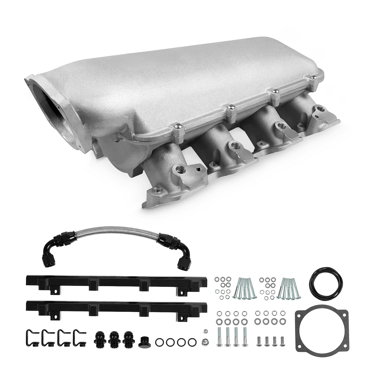Aces Fuel Injection, Inc. Rectangle / Original Finish Low-Ram, Cast, 102mm LS Intake Manifold