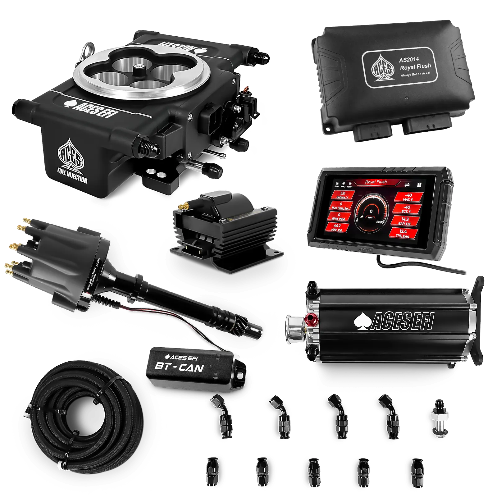 Royal Flush Master Kits (Black)