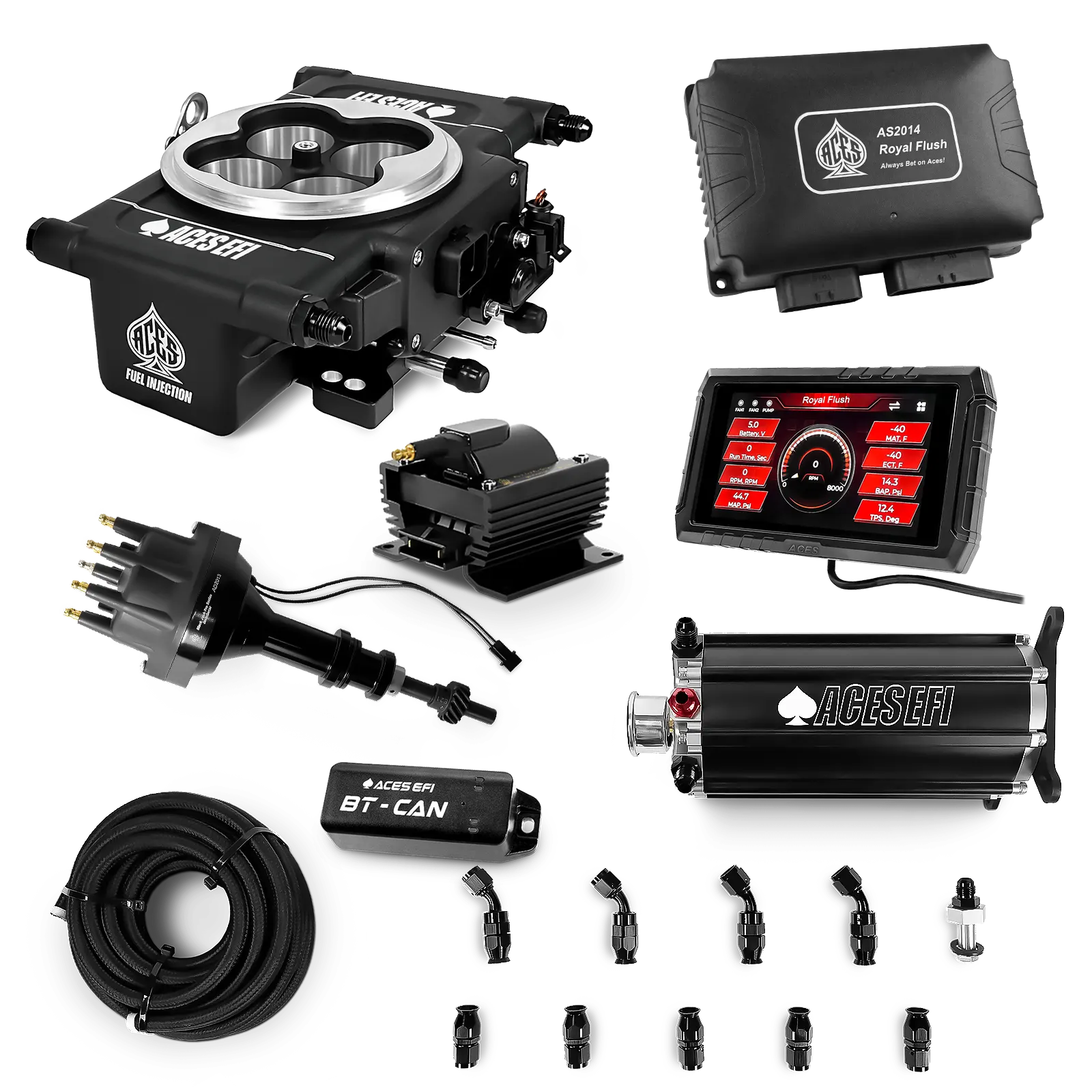 Royal Flush Master Kits (Black)