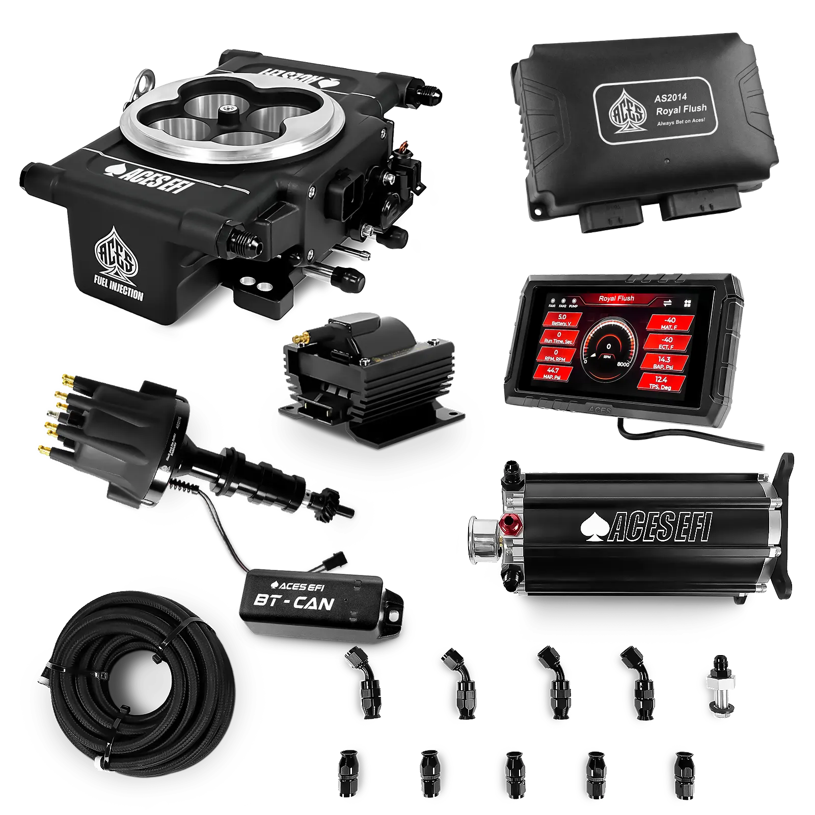 Royal Flush Master Kits (Black)