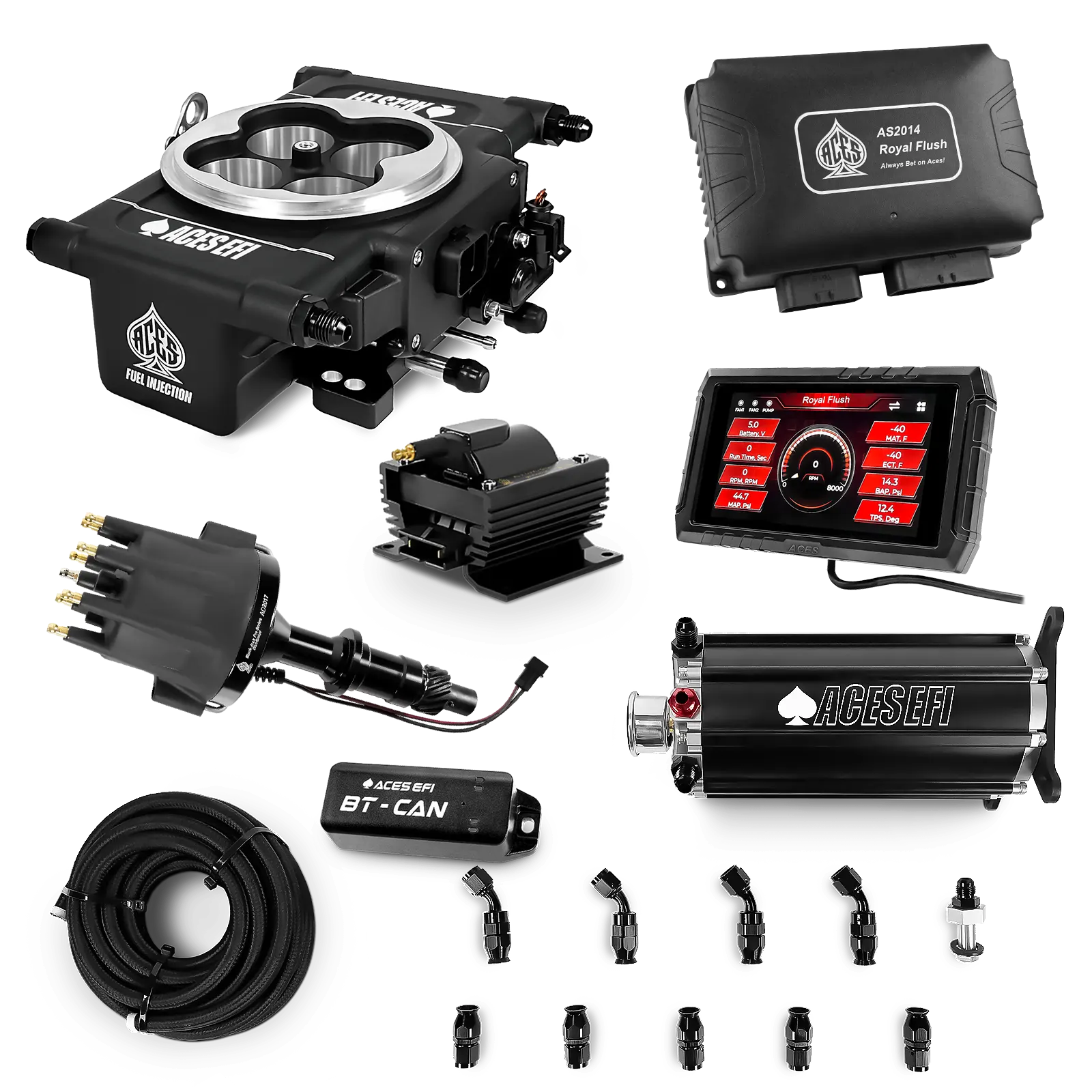 Royal Flush Master Kits (Black)