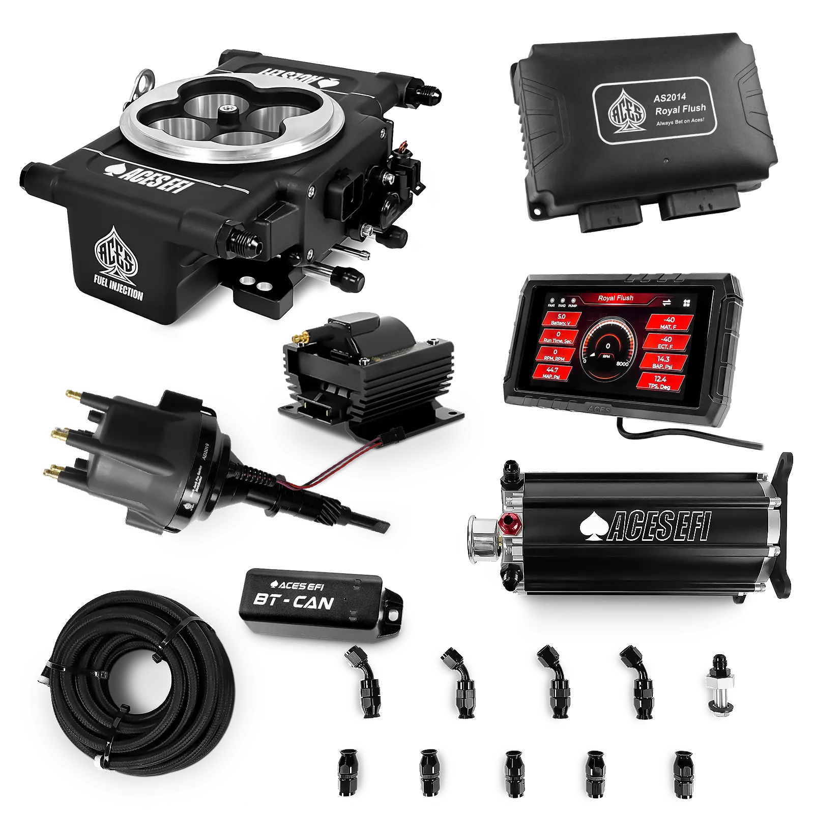 Royal Flush Master Kits (Black)