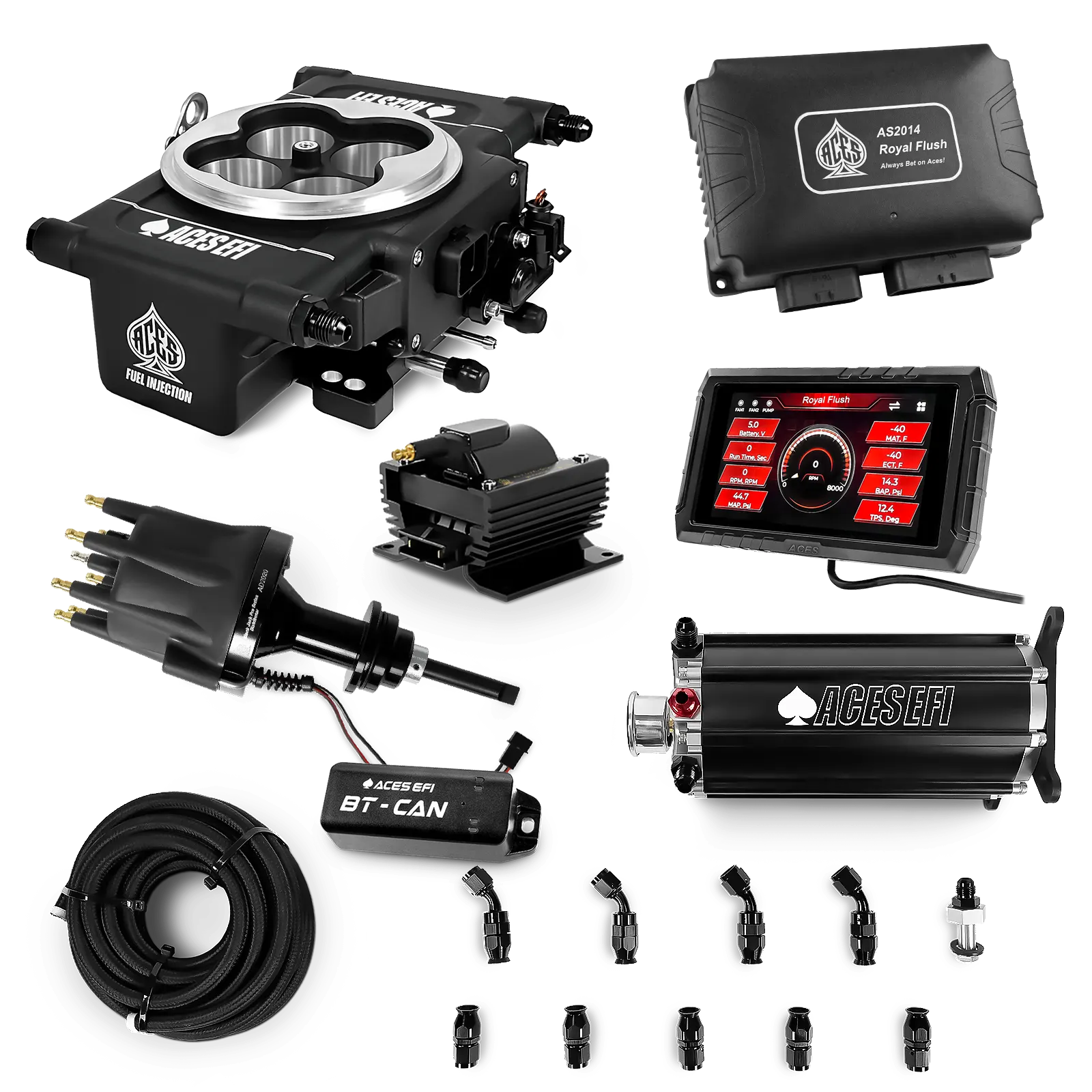 Royal Flush Master Kits (Black)