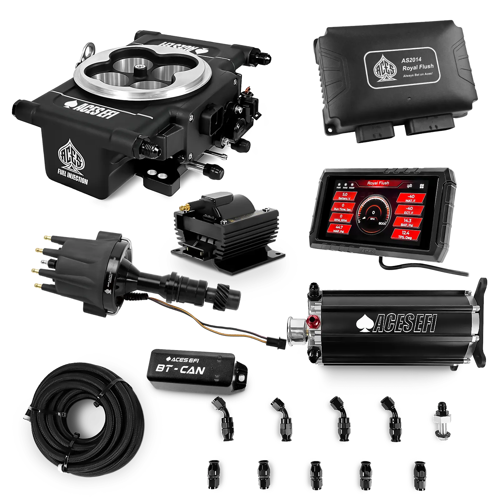 Royal Flush Master Kits (Black)
