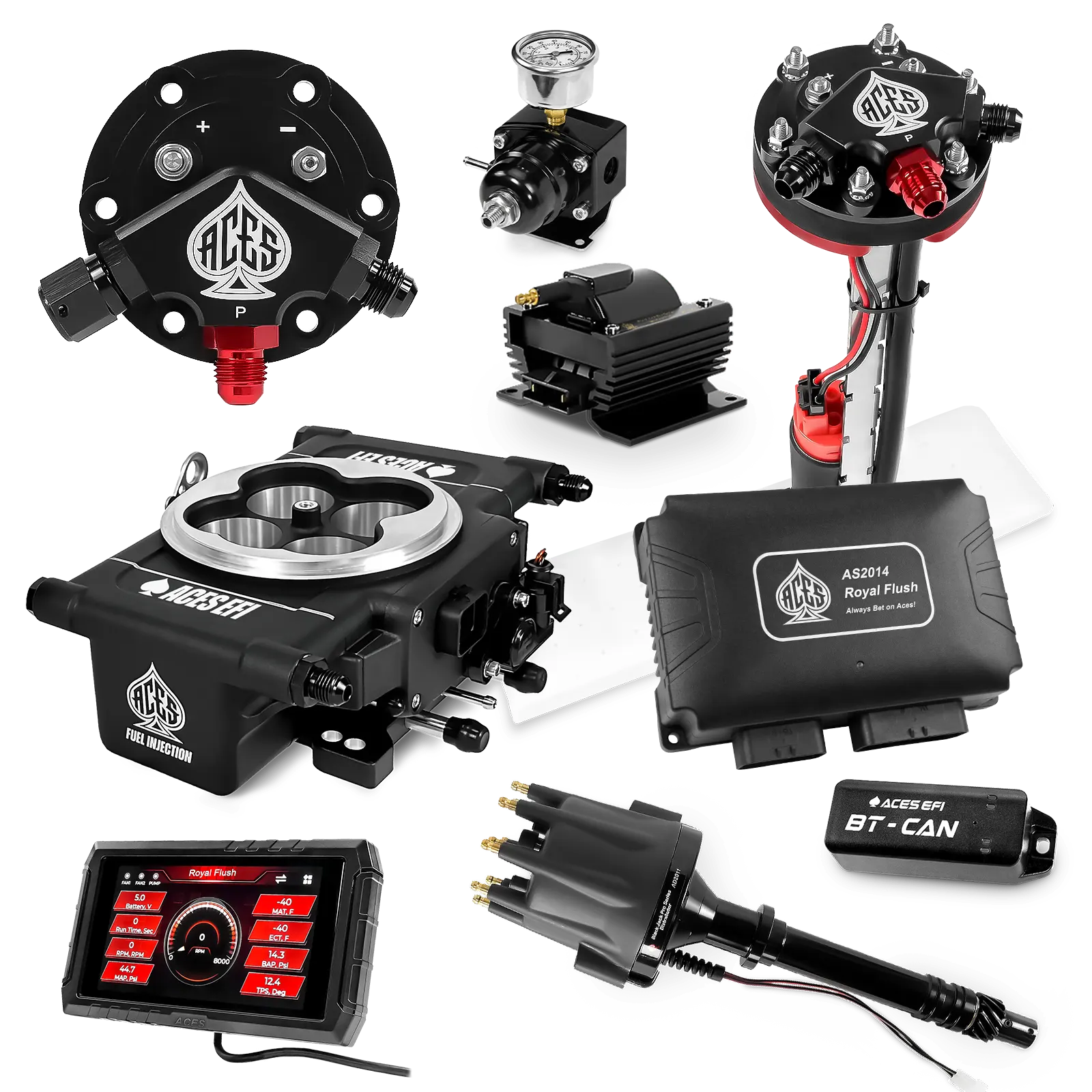 Royal Flush Master Kits (Black)