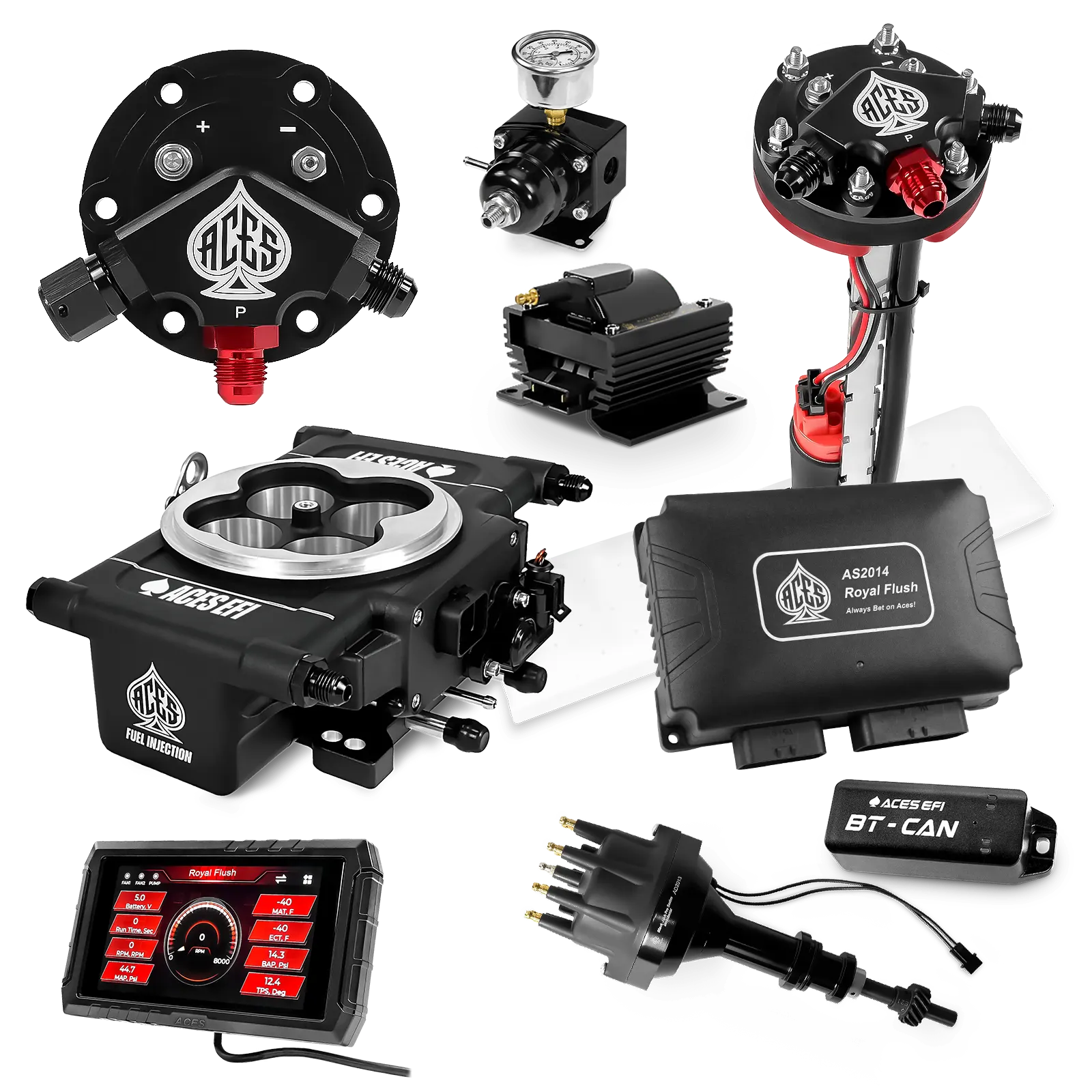 Royal Flush Master Kits (Black)