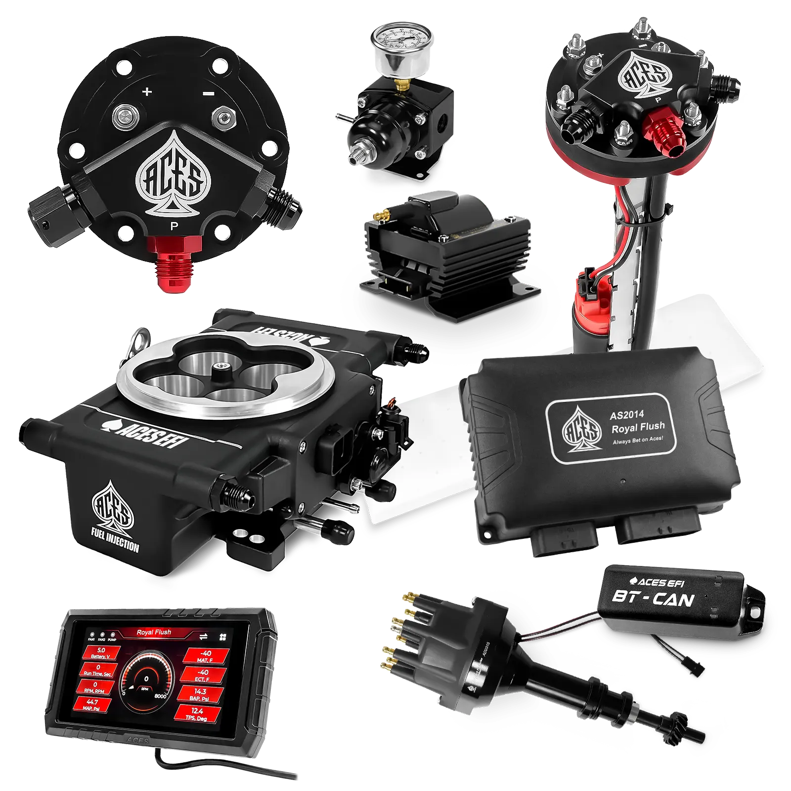 Royal Flush Master Kits (Black)