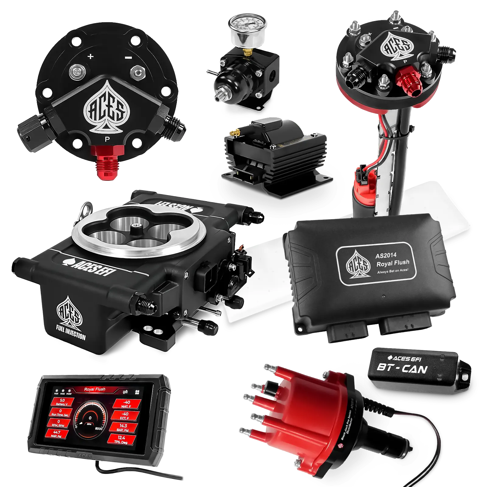 Royal Flush Master Kits (Black)