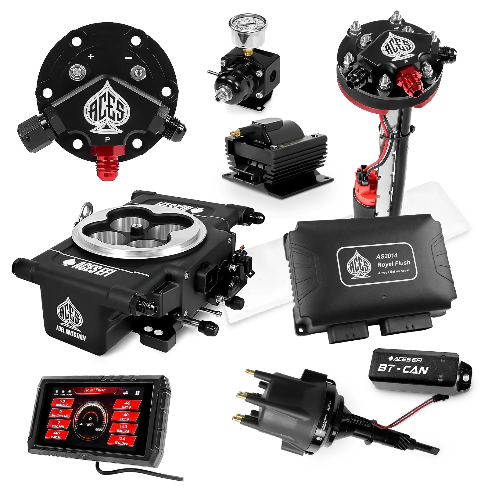 Royal Flush Master Kits (Black)