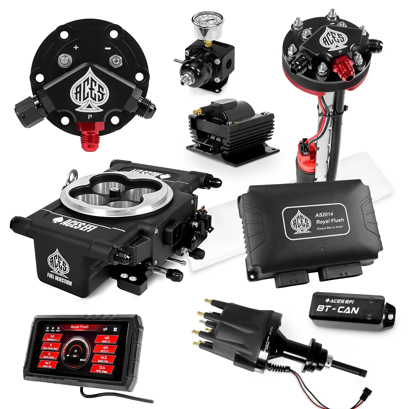 Royal Flush Master Kits (Black)