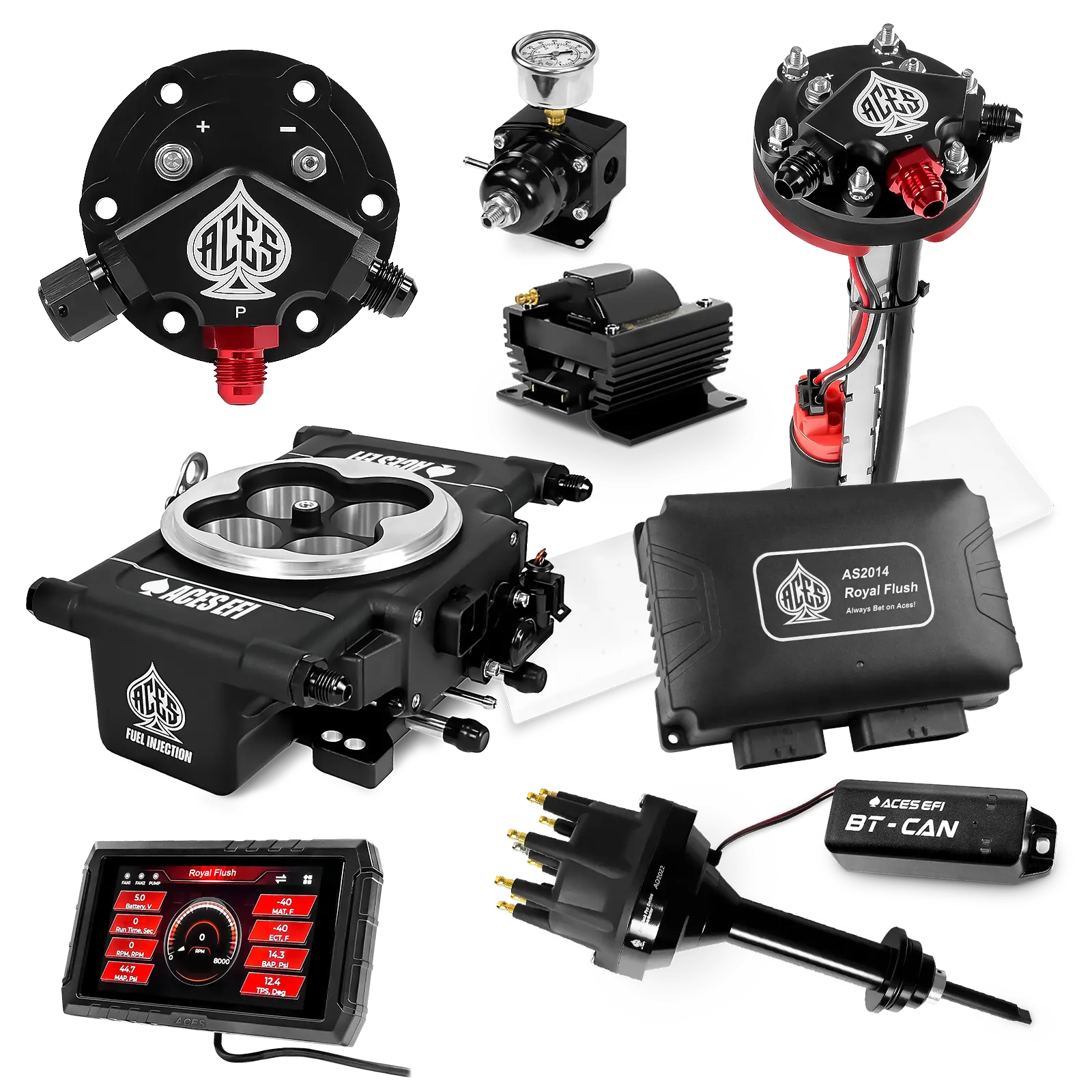 Royal Flush Master Kits (Black)