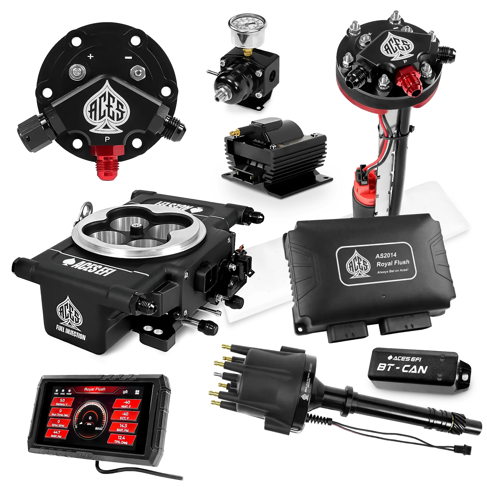 Royal Flush Master Kits (Black)