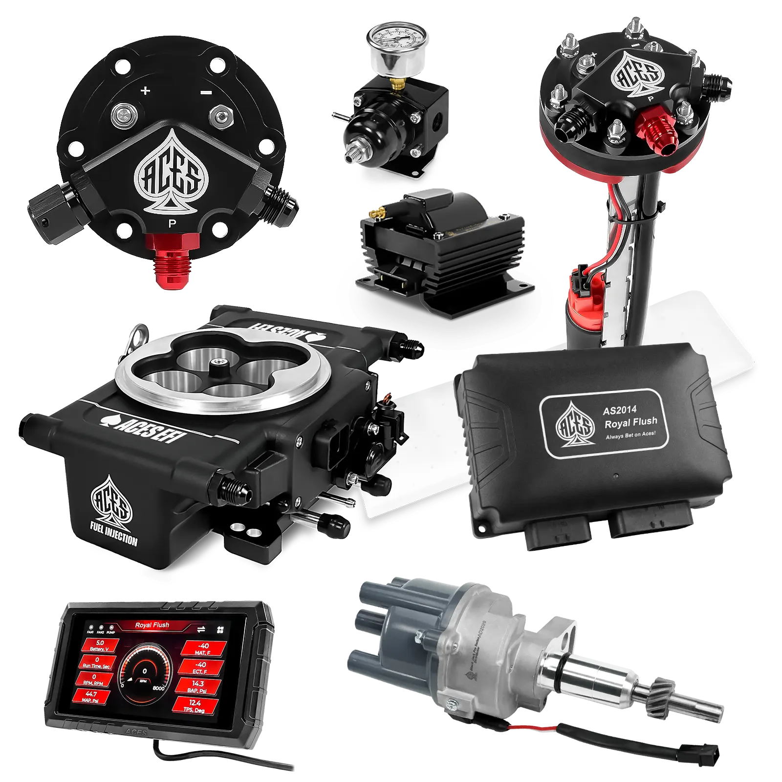 Royal Flush Master Kits (Black)