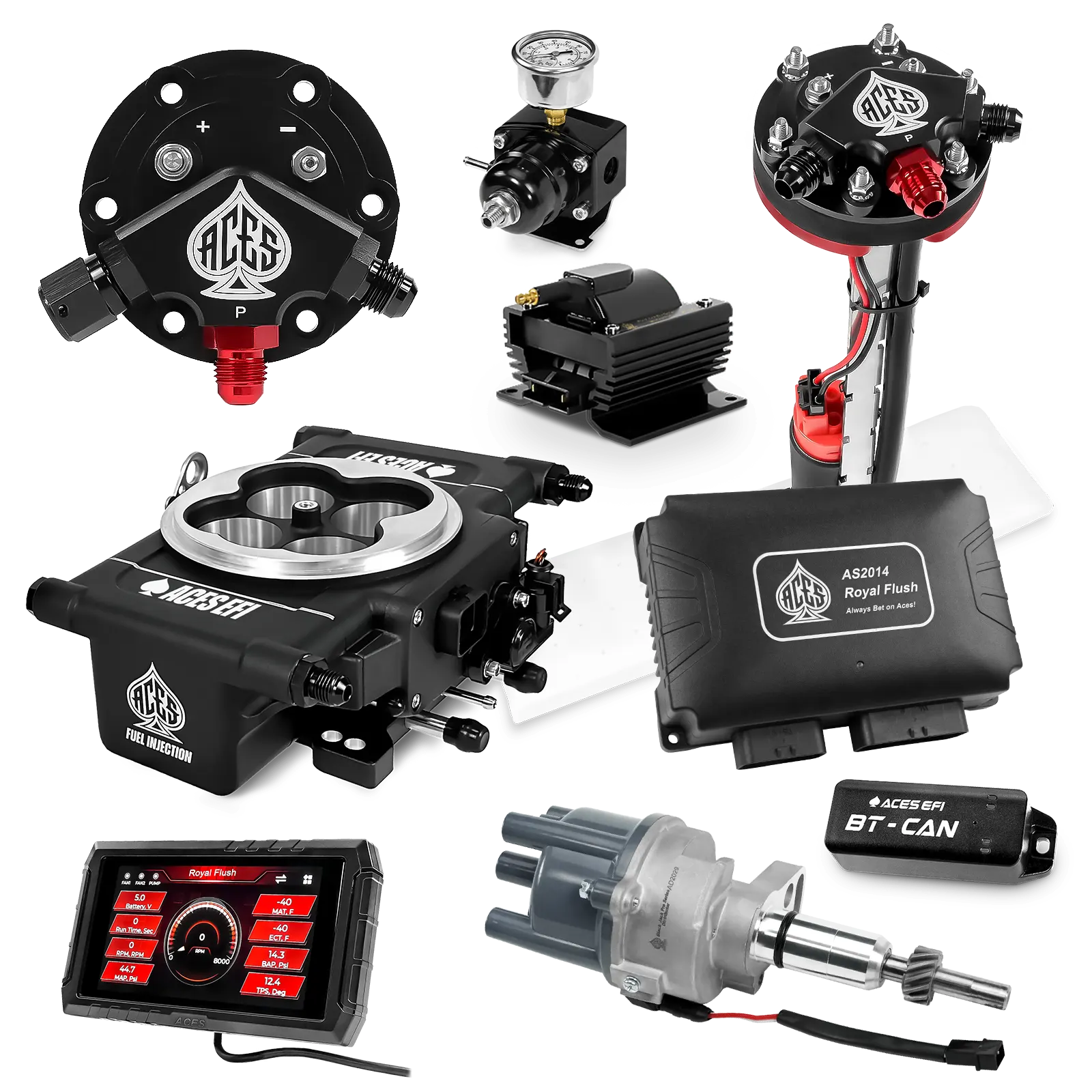 Royal Flush Master Kits (Black)