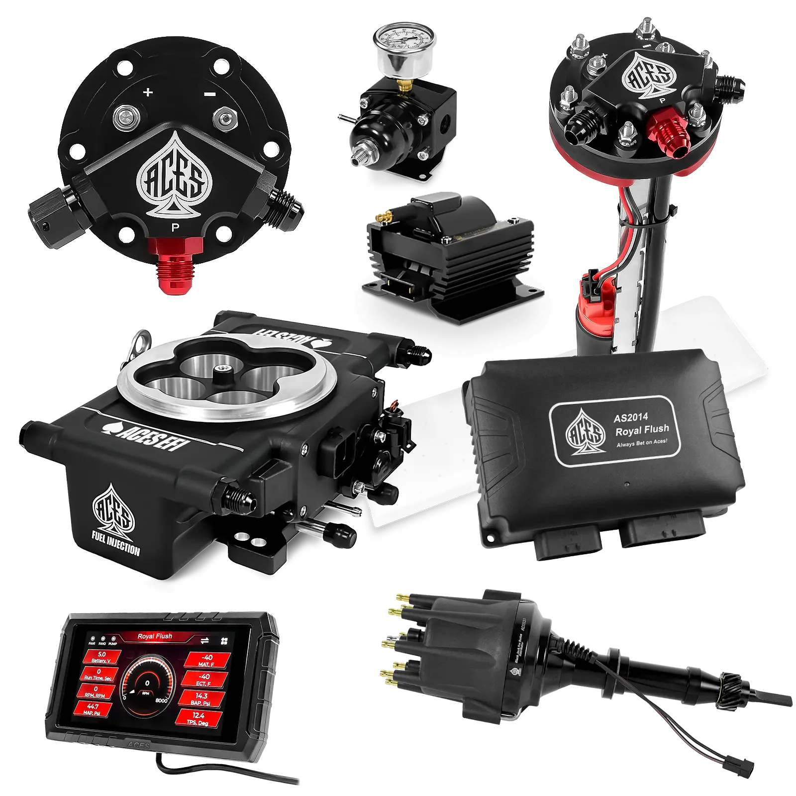 Royal Flush Master Kits (Black)