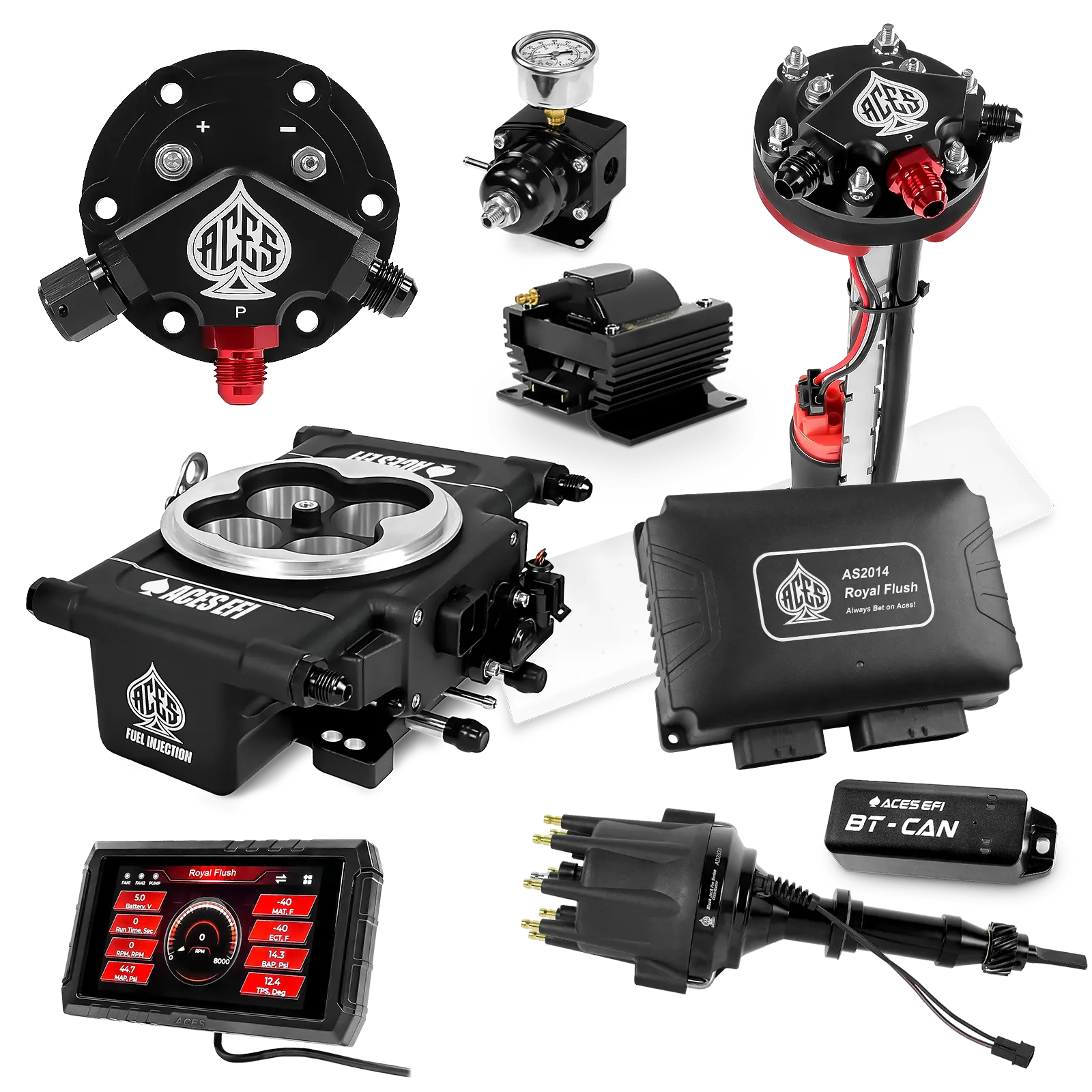 Royal Flush Master Kits (Black)