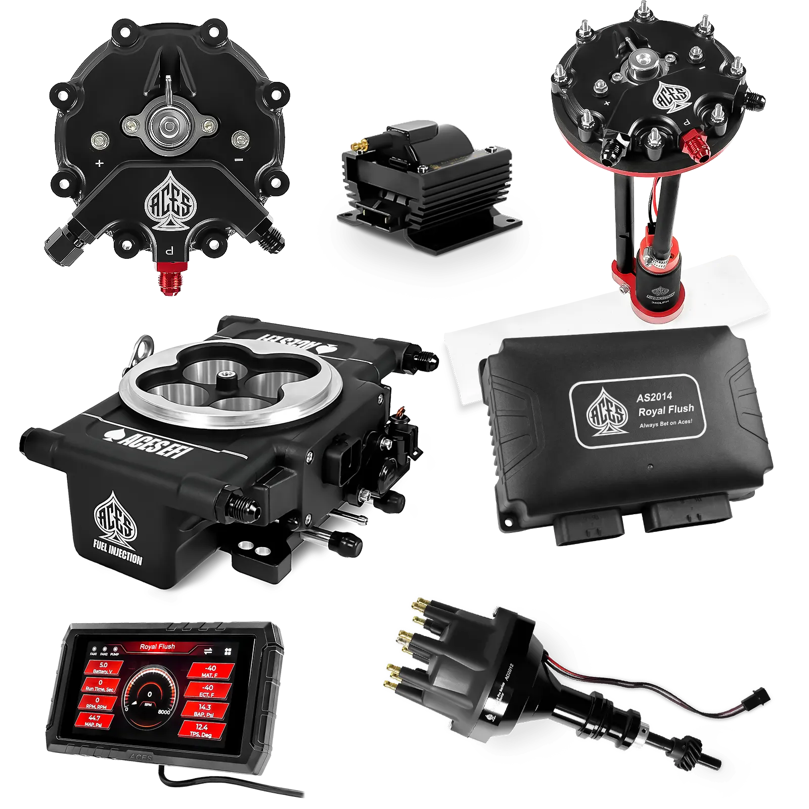 Royal Flush Master Kits (Black)