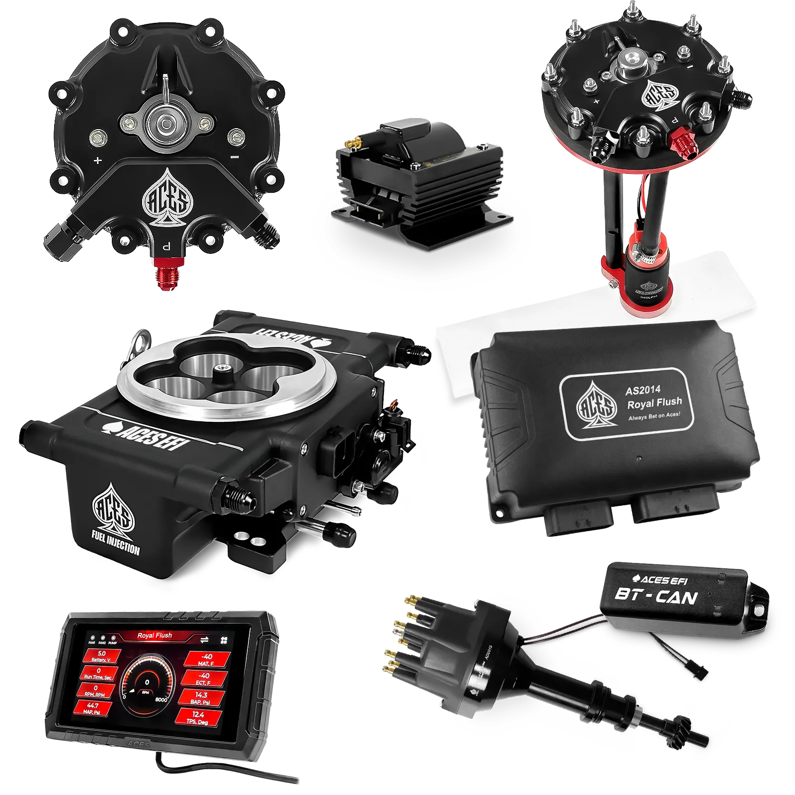 Royal Flush Master Kits (Black)