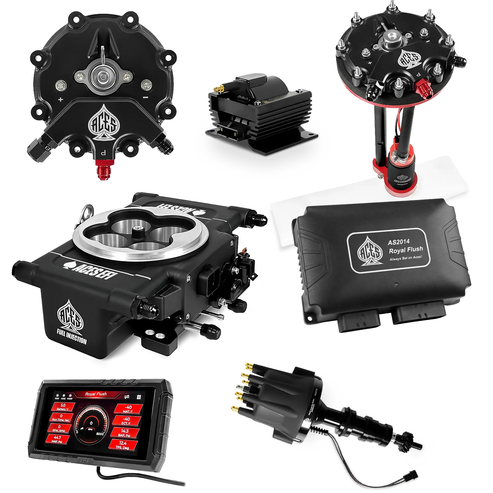 Royal Flush Master Kits (Black)
