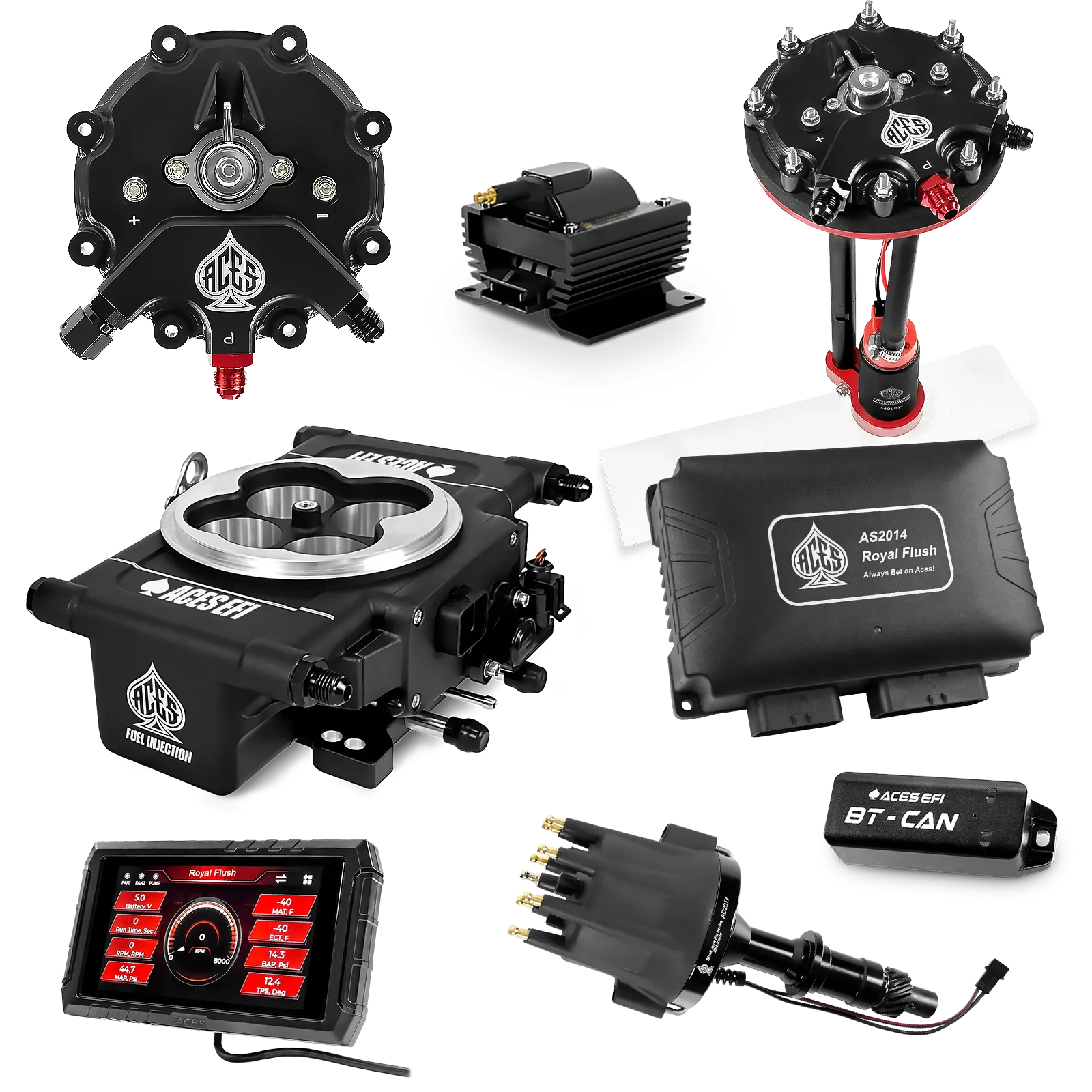 Royal Flush Master Kits (Black)