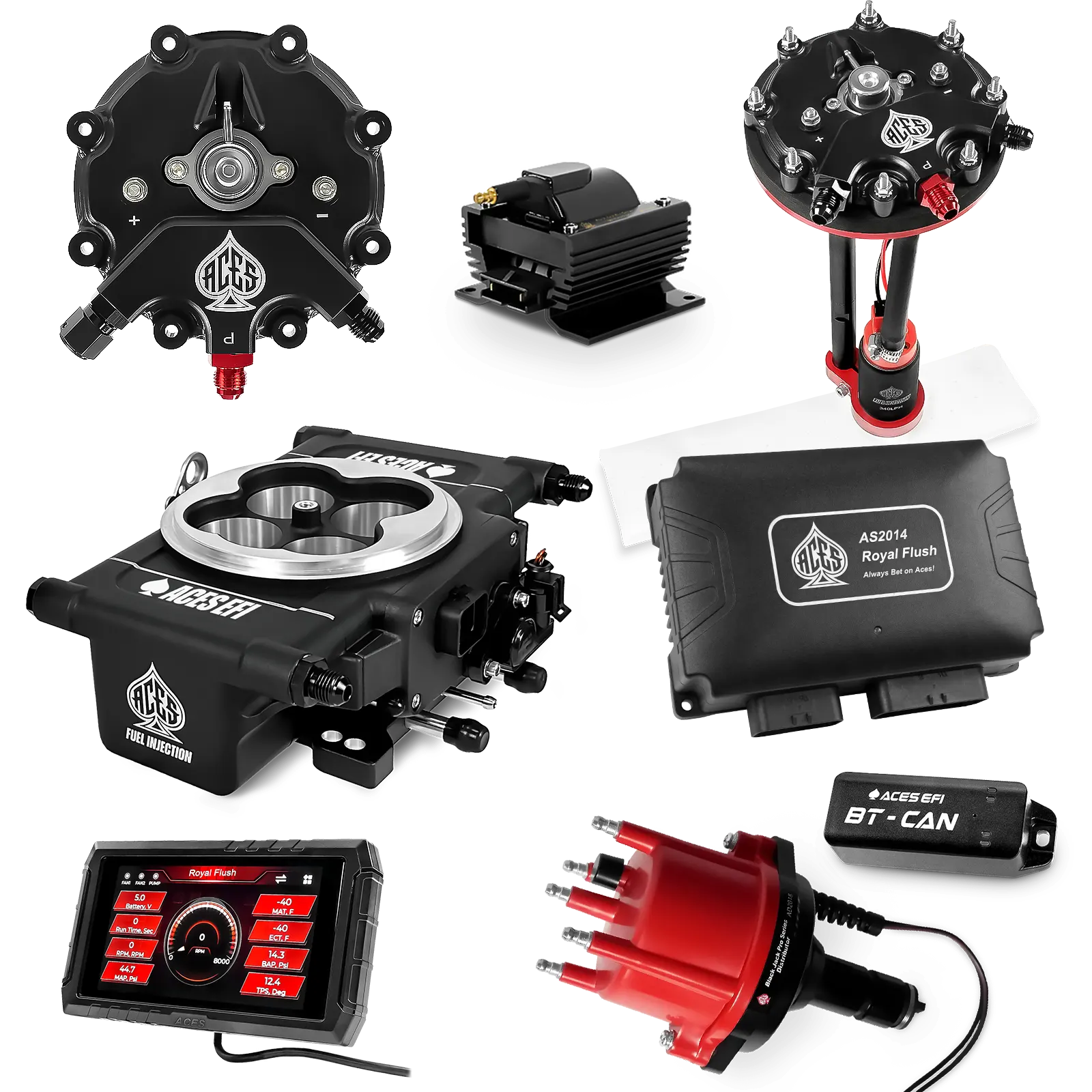Royal Flush Master Kits (Black)