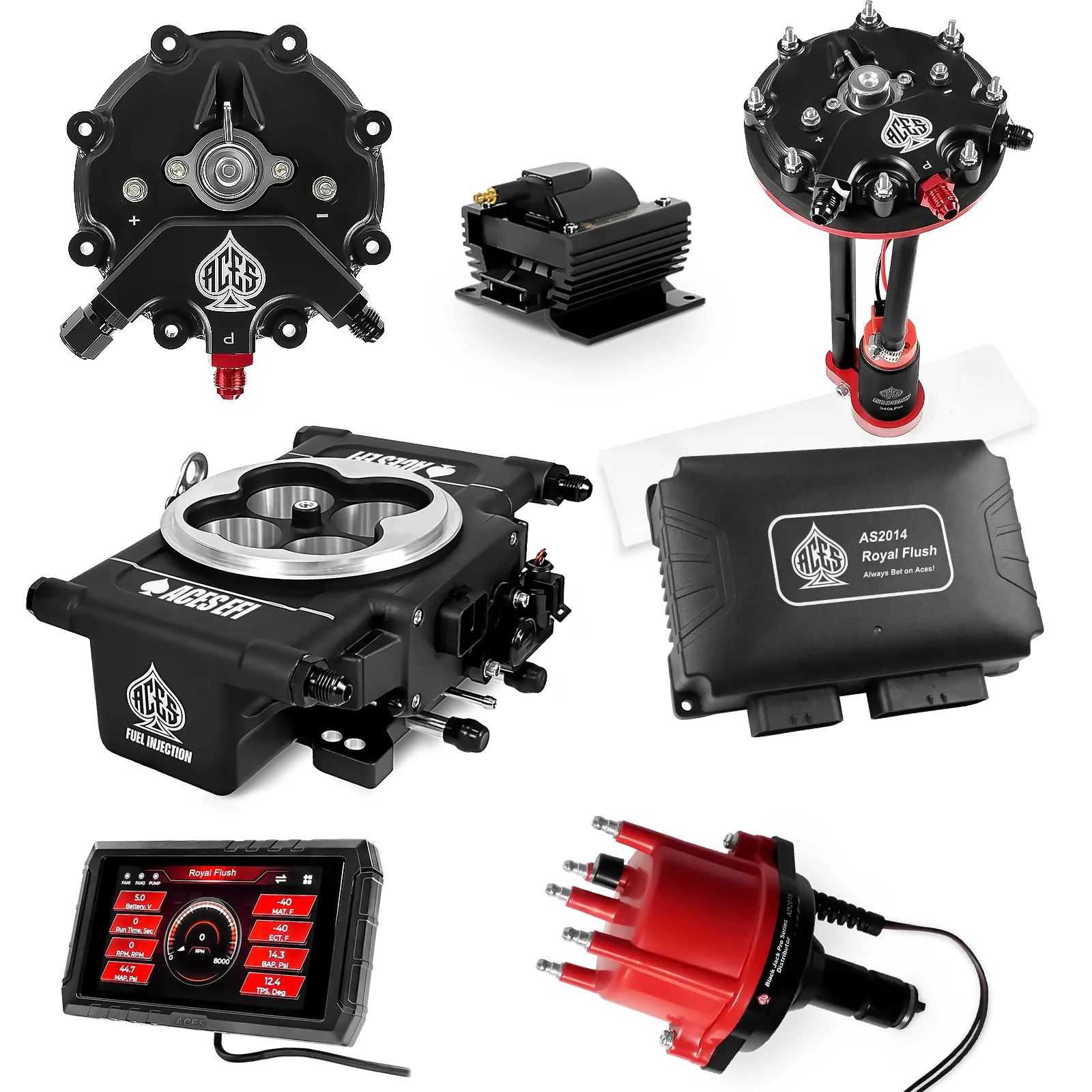 Royal Flush Master Kits (Black)