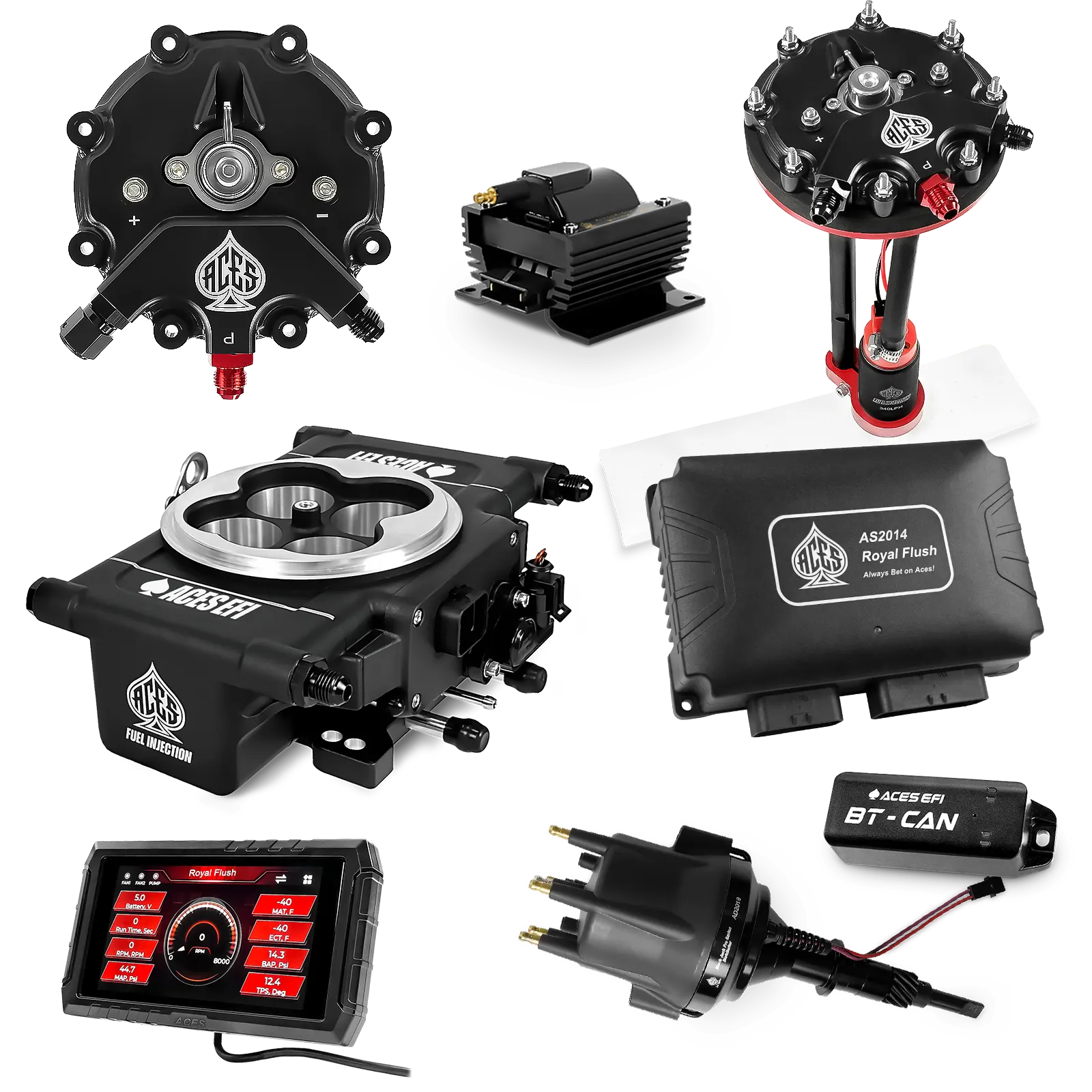 Royal Flush Master Kits (Black)