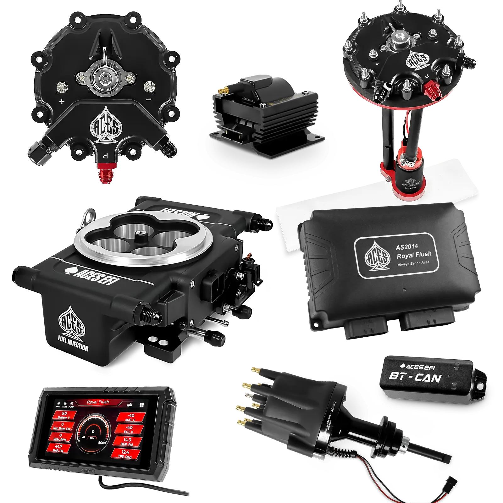 Royal Flush Master Kits (Black)